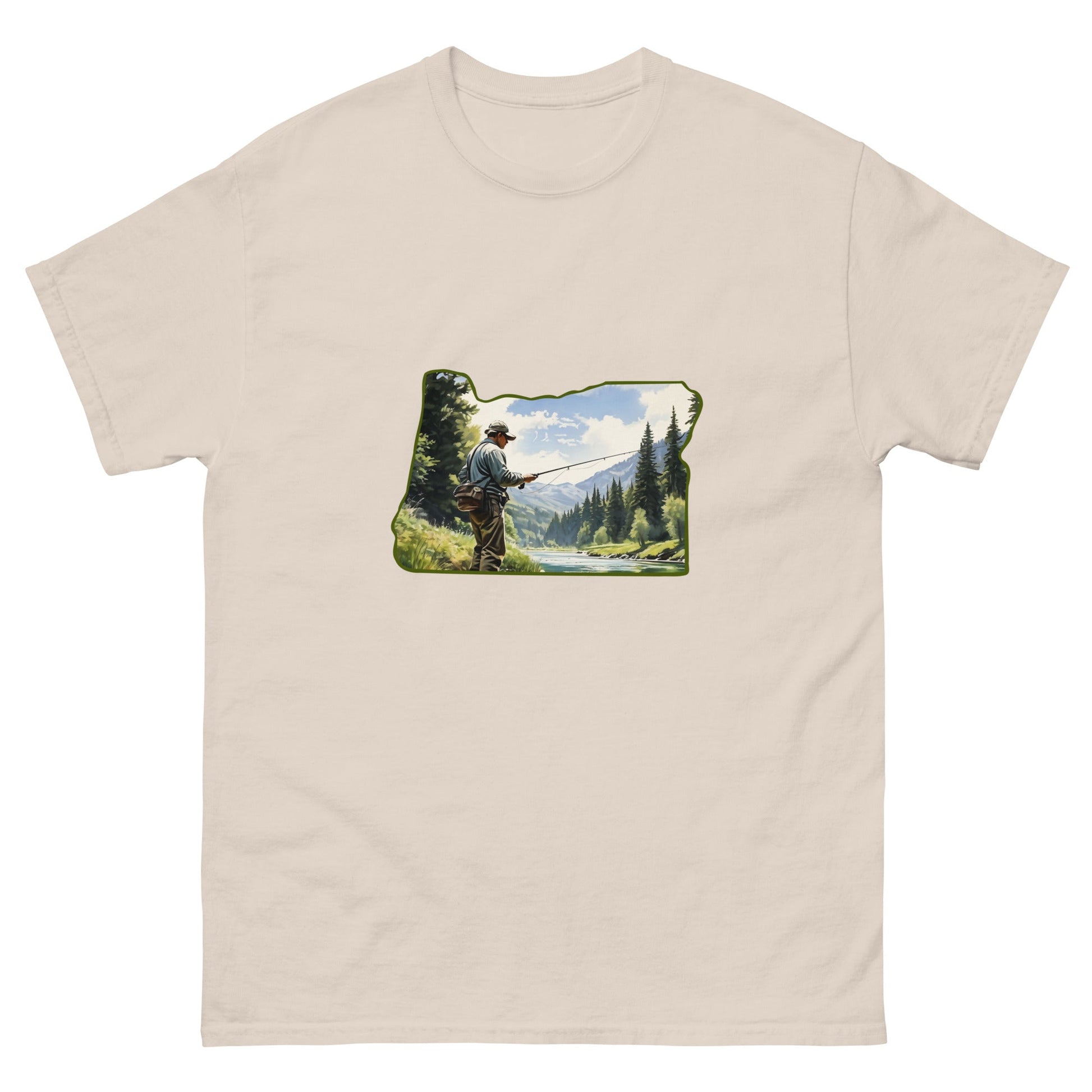 Oregon Fishermen Men's Classic Tee - Men's Shirts - Discovery Co.