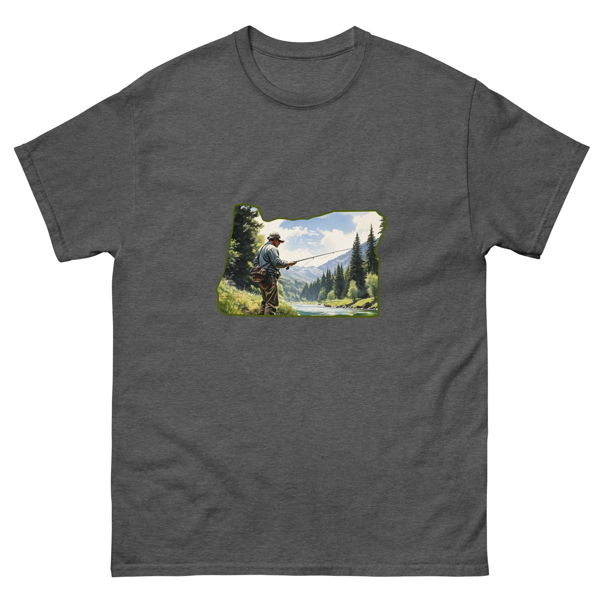 Oregon Fishermen Men's Classic Tee - Men's Shirts - Discovery Co.