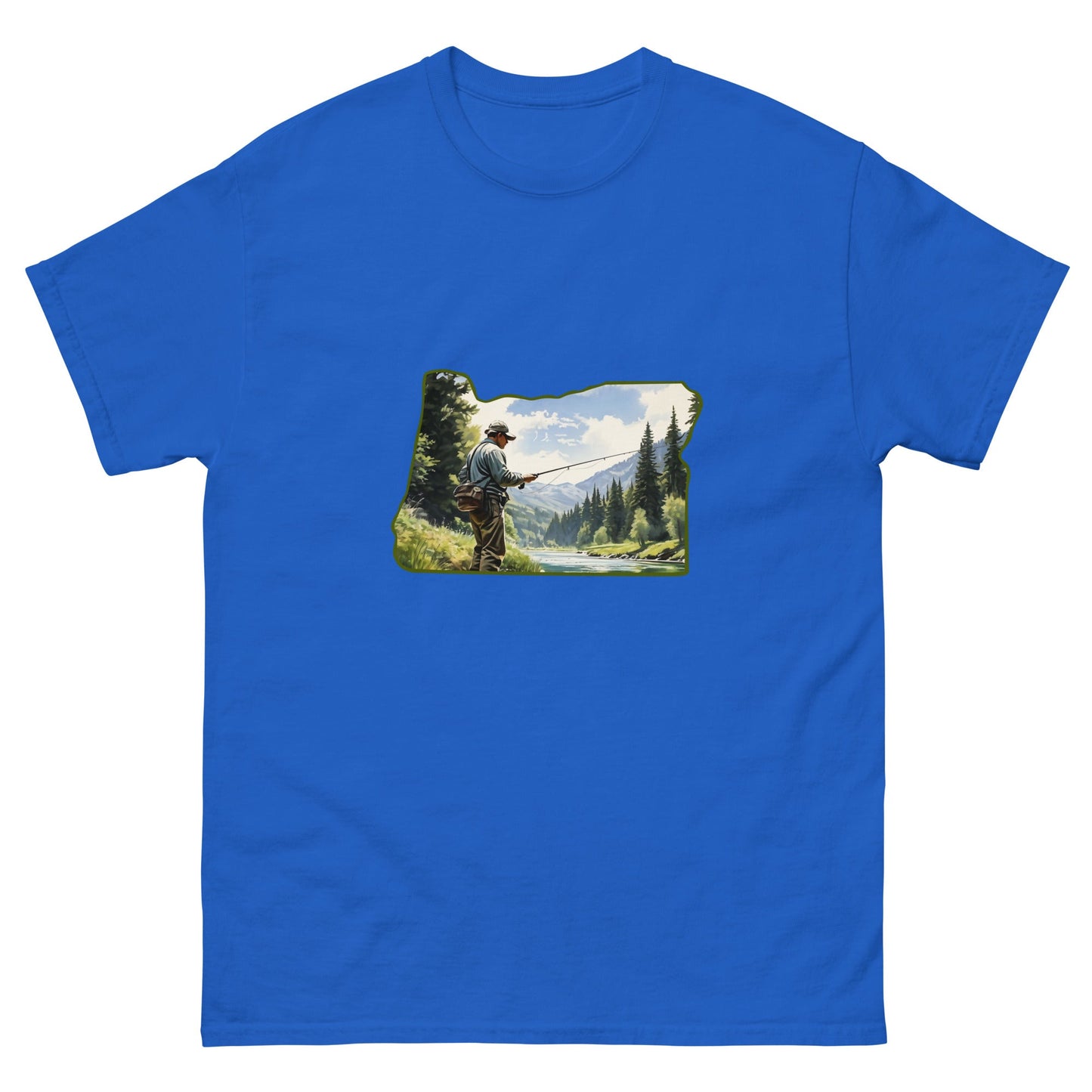 Oregon Fishermen Men's Classic Tee - Men's Shirts - Discovery Co.