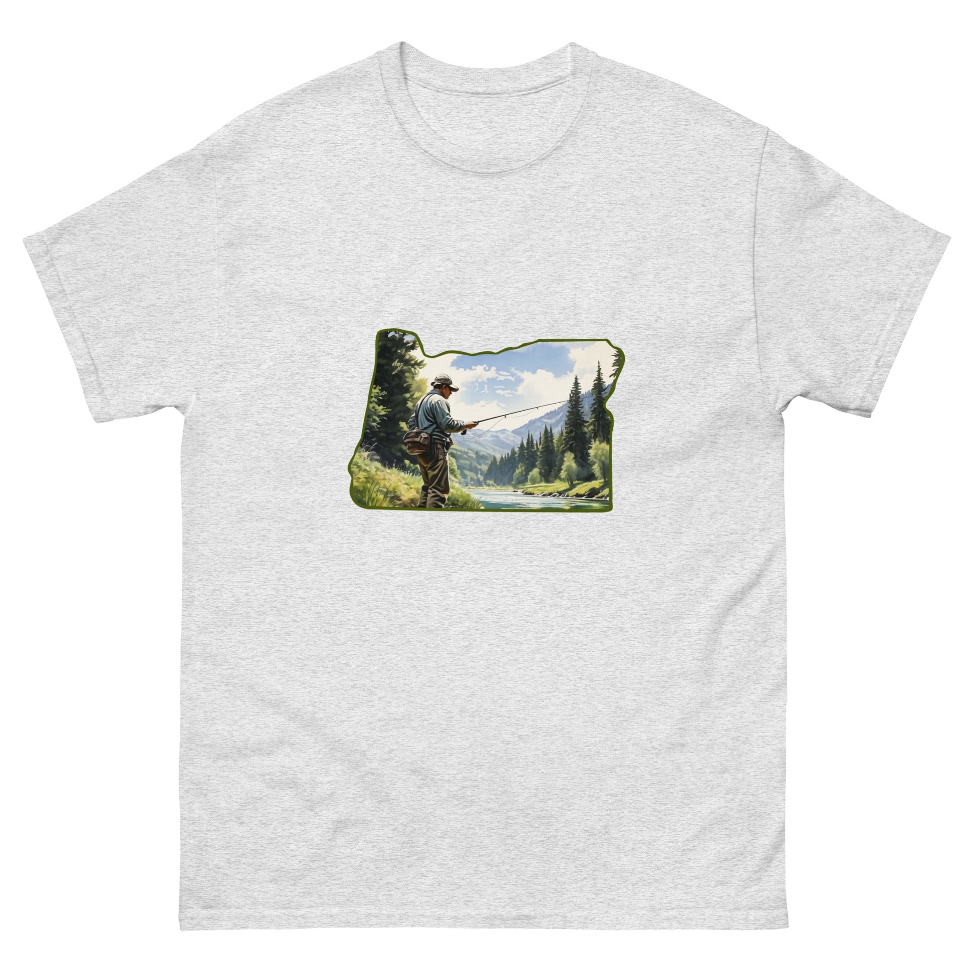 Oregon Fishermen Men's Classic Tee - Men's Shirts - Discovery Co.