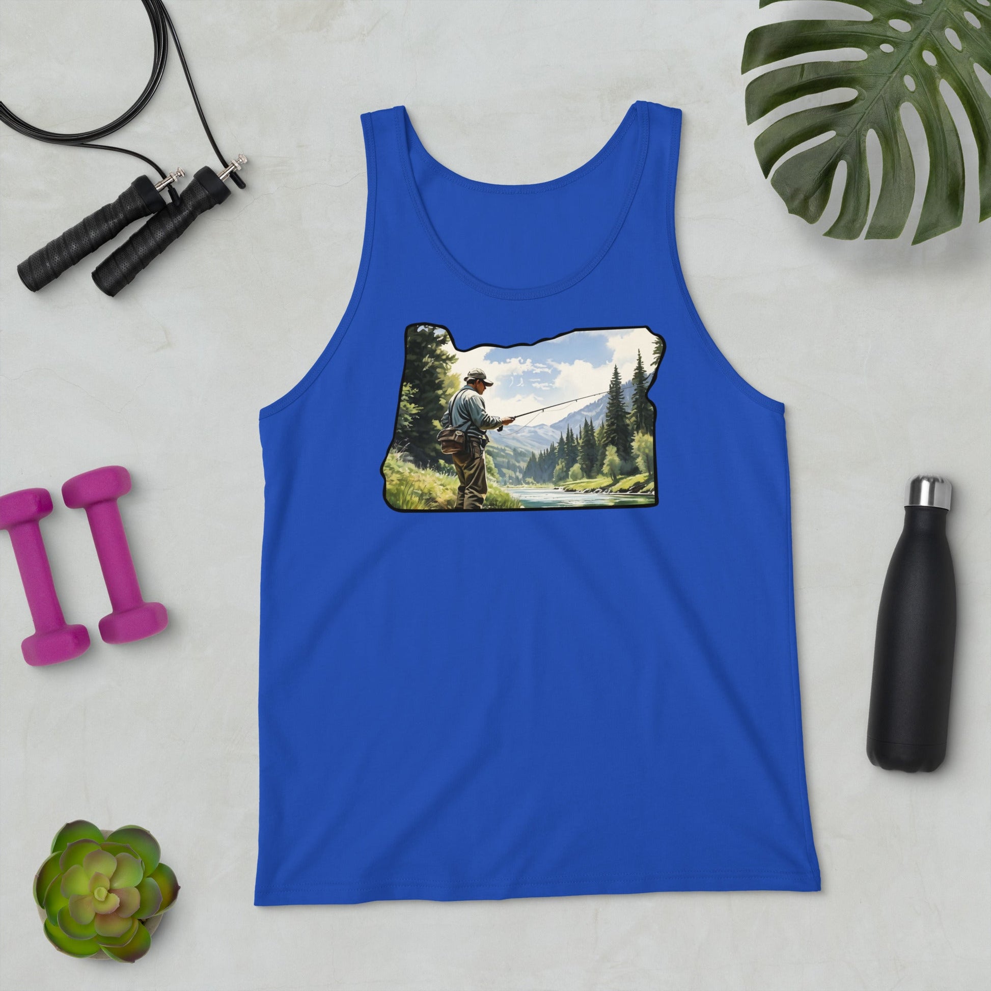Oregon Fishermen Men's Tank Top - Men's Shirts - Discovery Co.