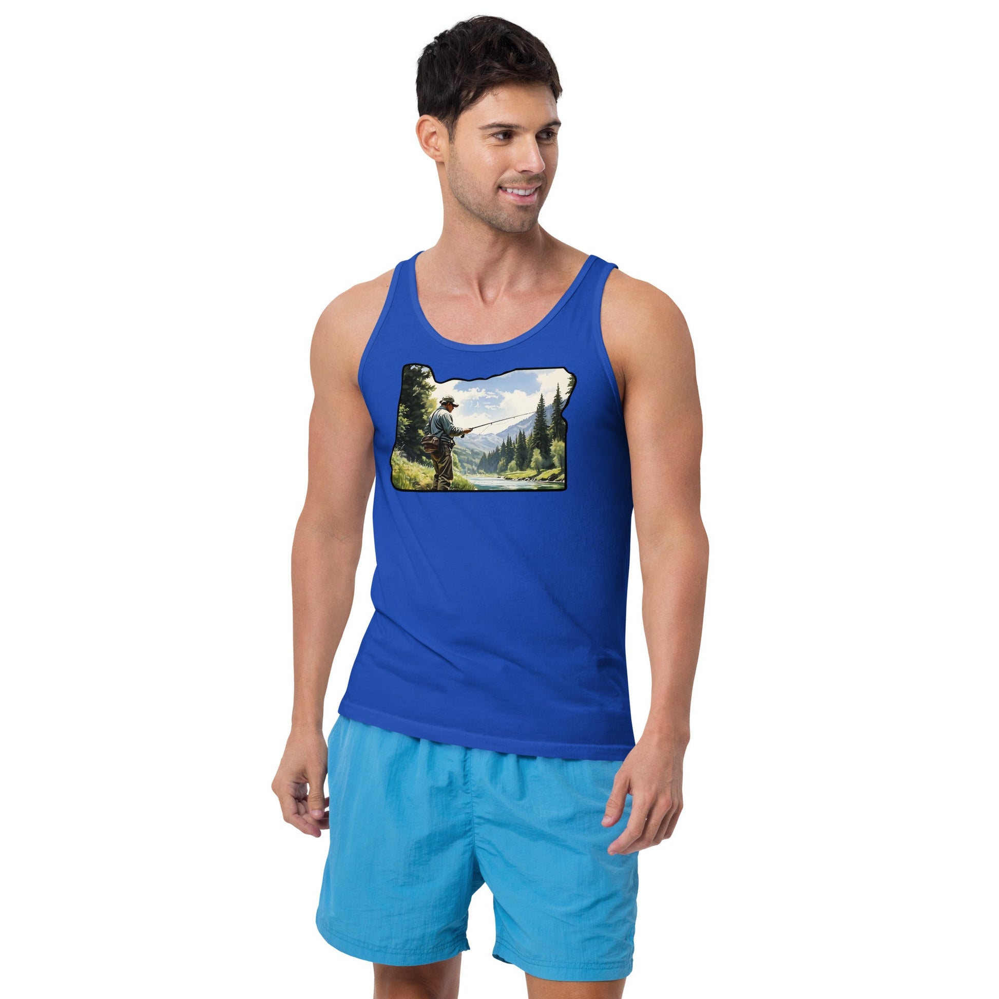 Oregon Fishermen Men's Tank Top - Men's Shirts - Discovery Co.