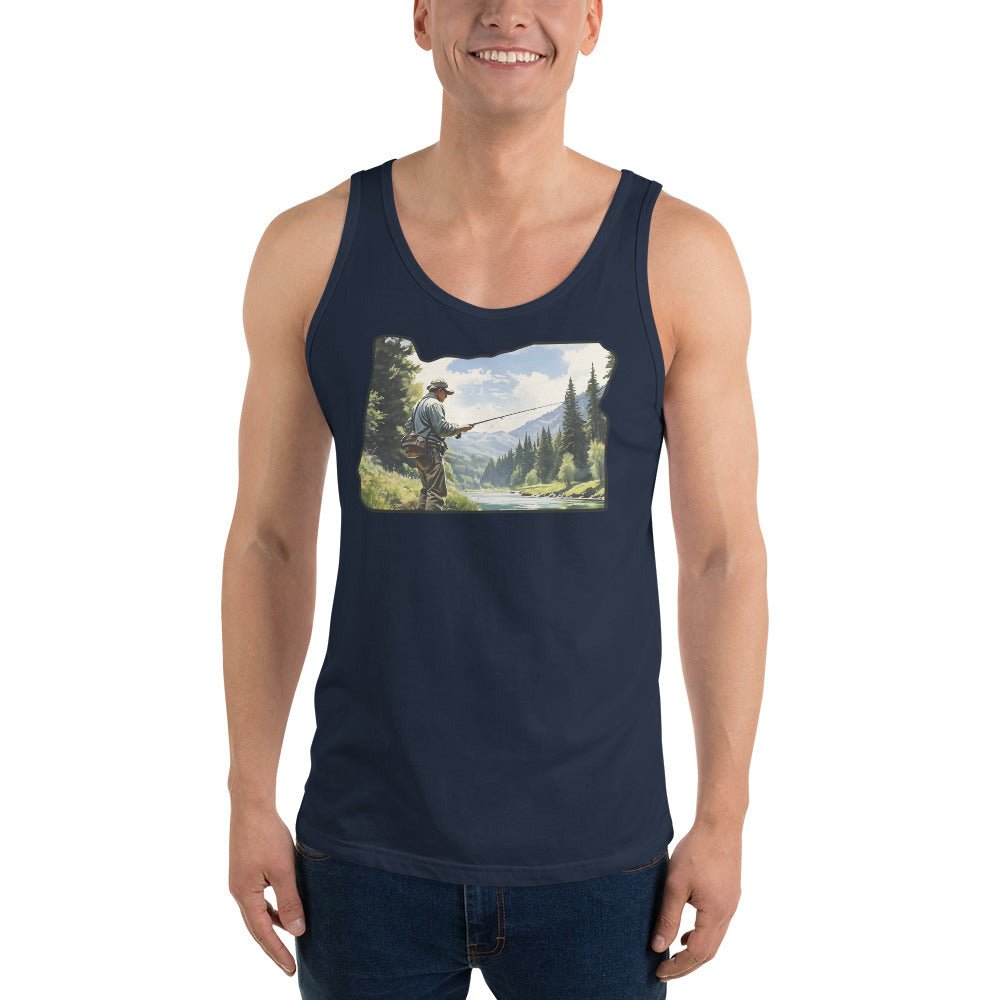 Oregon Fishermen Men's Tank Top - Men's Shirts - Discovery Co.