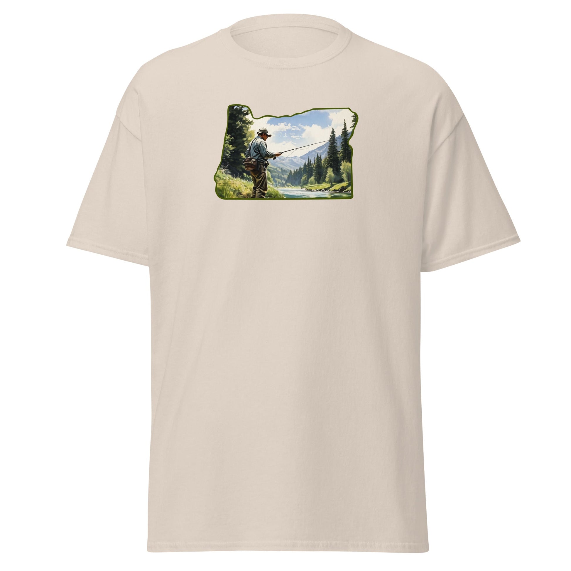 Oregon Fishermen Men's (Unisex) Classic Tee - Men's Shirts - Discovery Co.