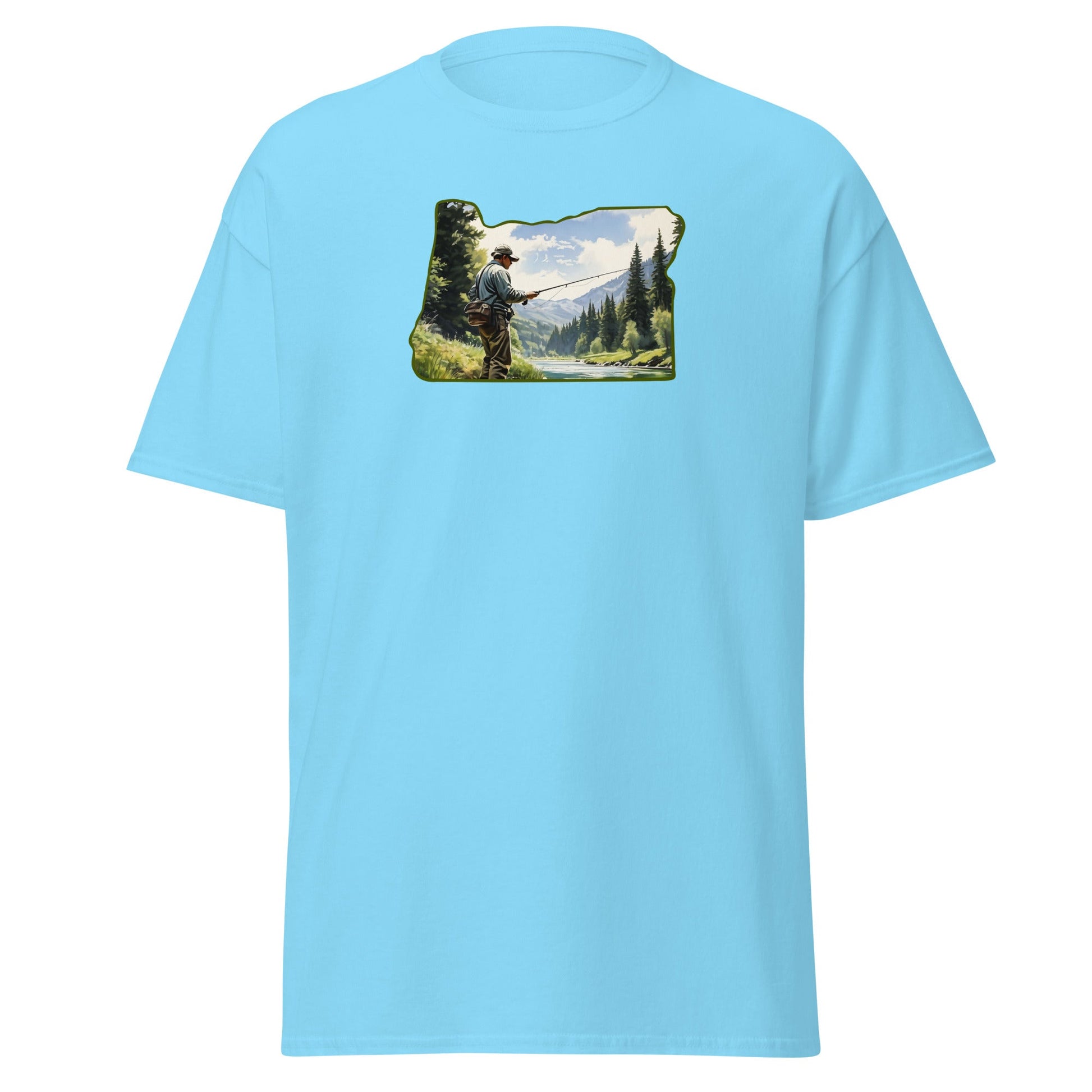 Oregon Fishermen Men's (Unisex) Classic Tee - Men's Shirts - Discovery Co.