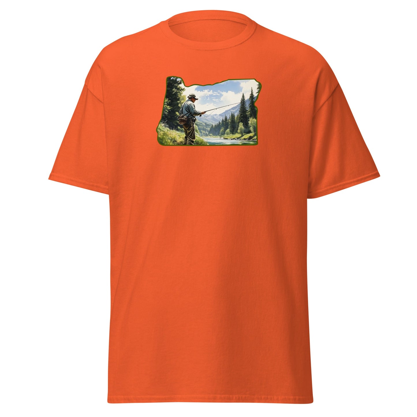 Oregon Fishermen Men's (Unisex) Classic Tee - Men's Shirts - Discovery Co.