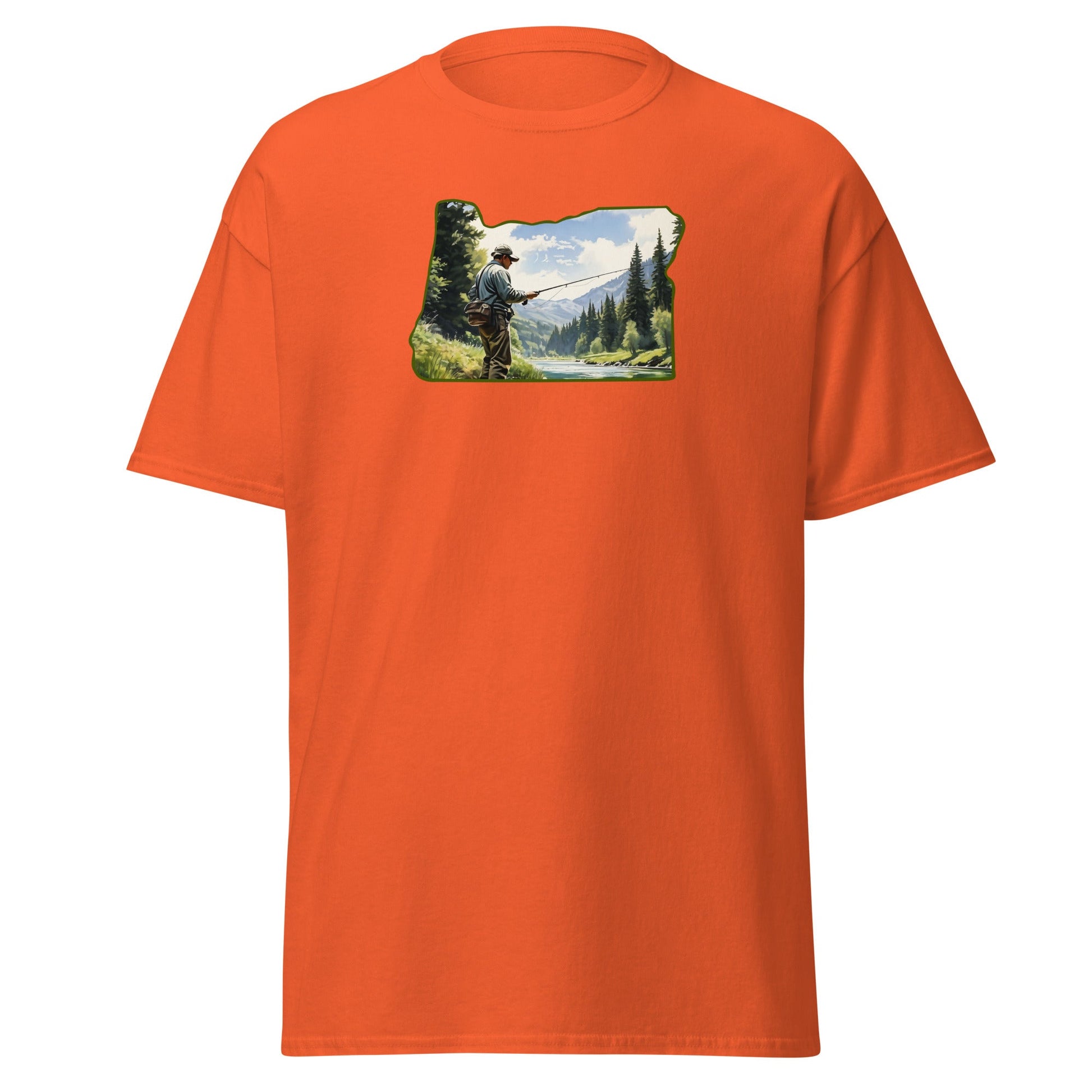 Oregon Fishermen Men's (Unisex) Classic Tee - Men's Shirts - Discovery Co.