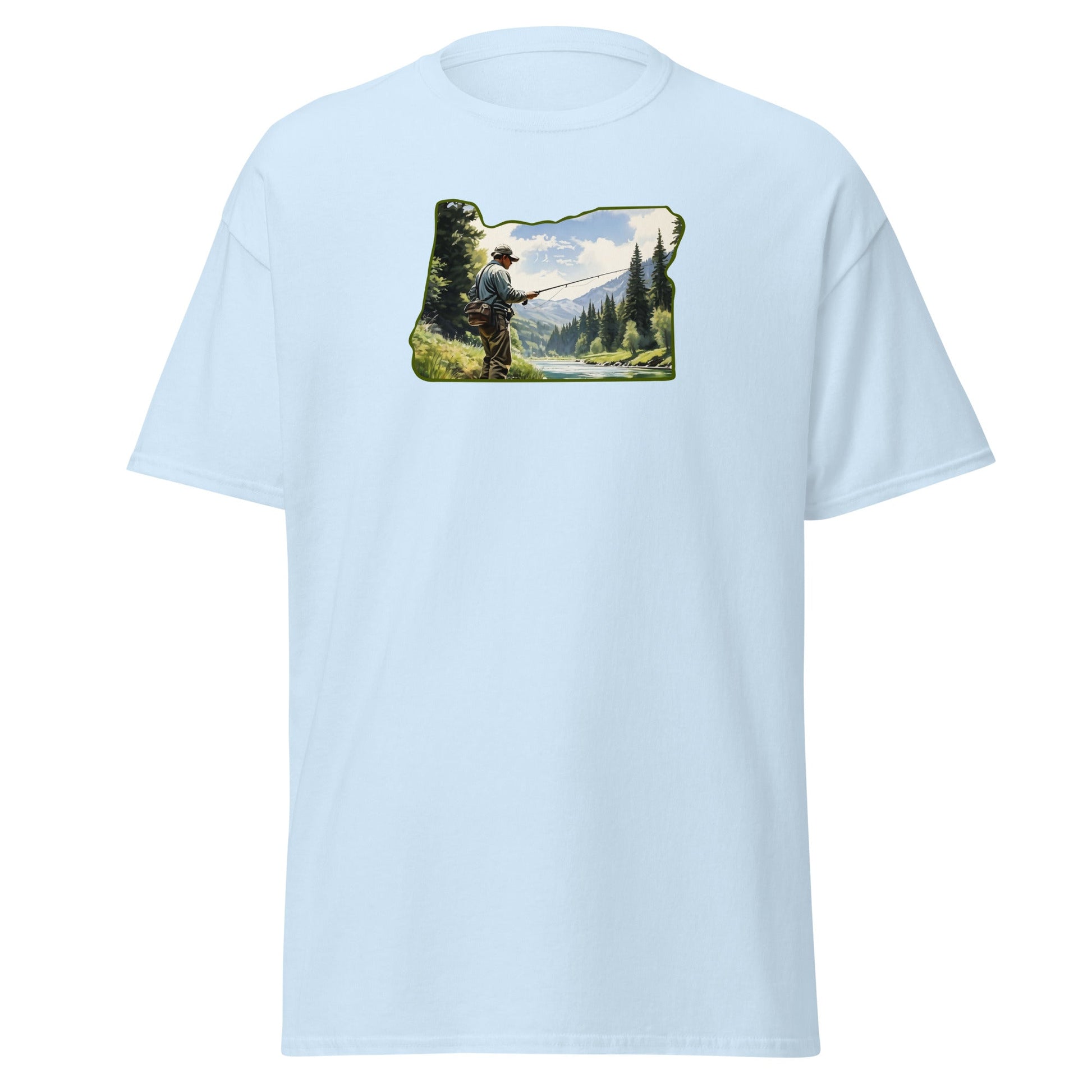 Oregon Fishermen Men's (Unisex) Classic Tee - Men's Shirts - Discovery Co.