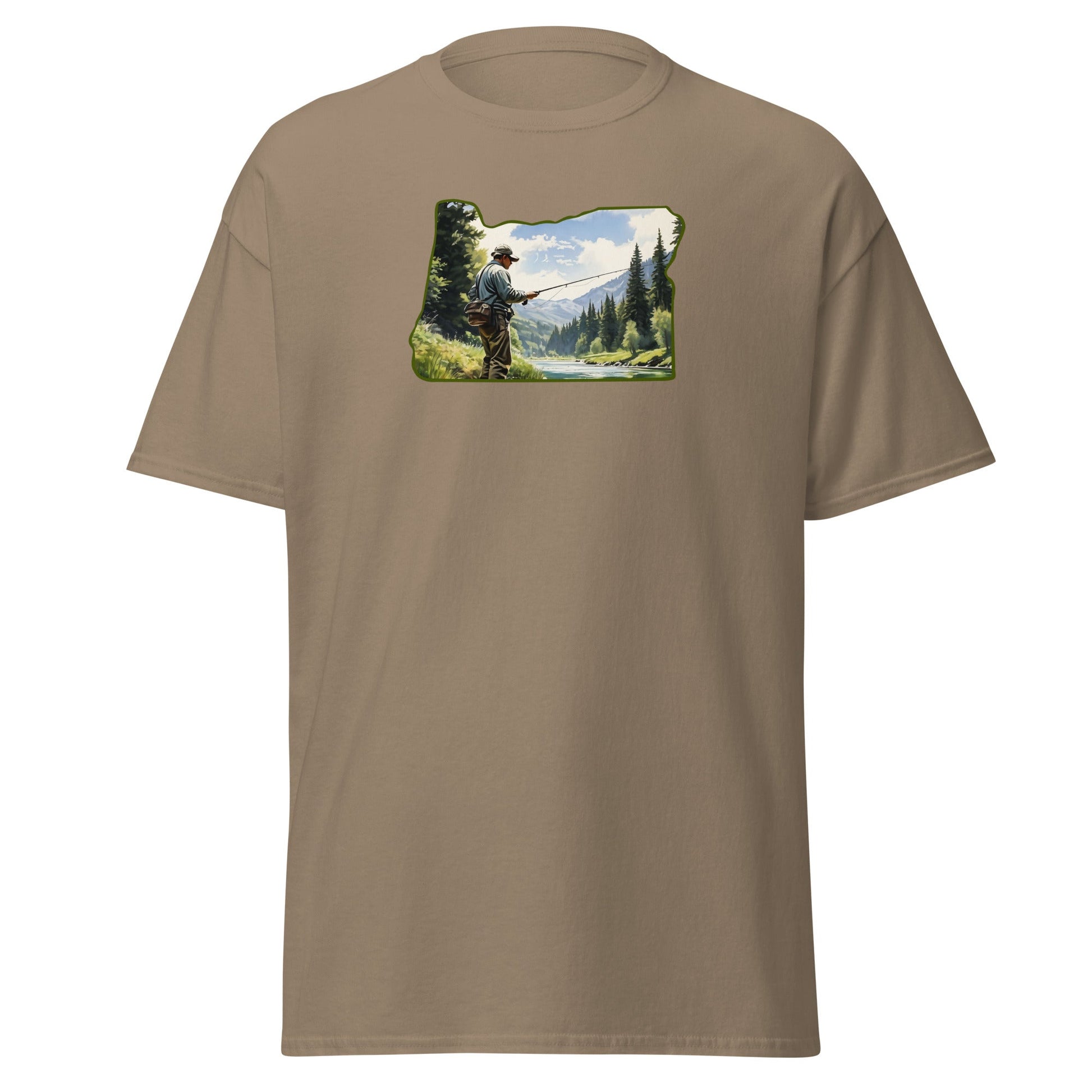 Oregon Fishermen Men's (Unisex) Classic Tee - Men's Shirts - Discovery Co.