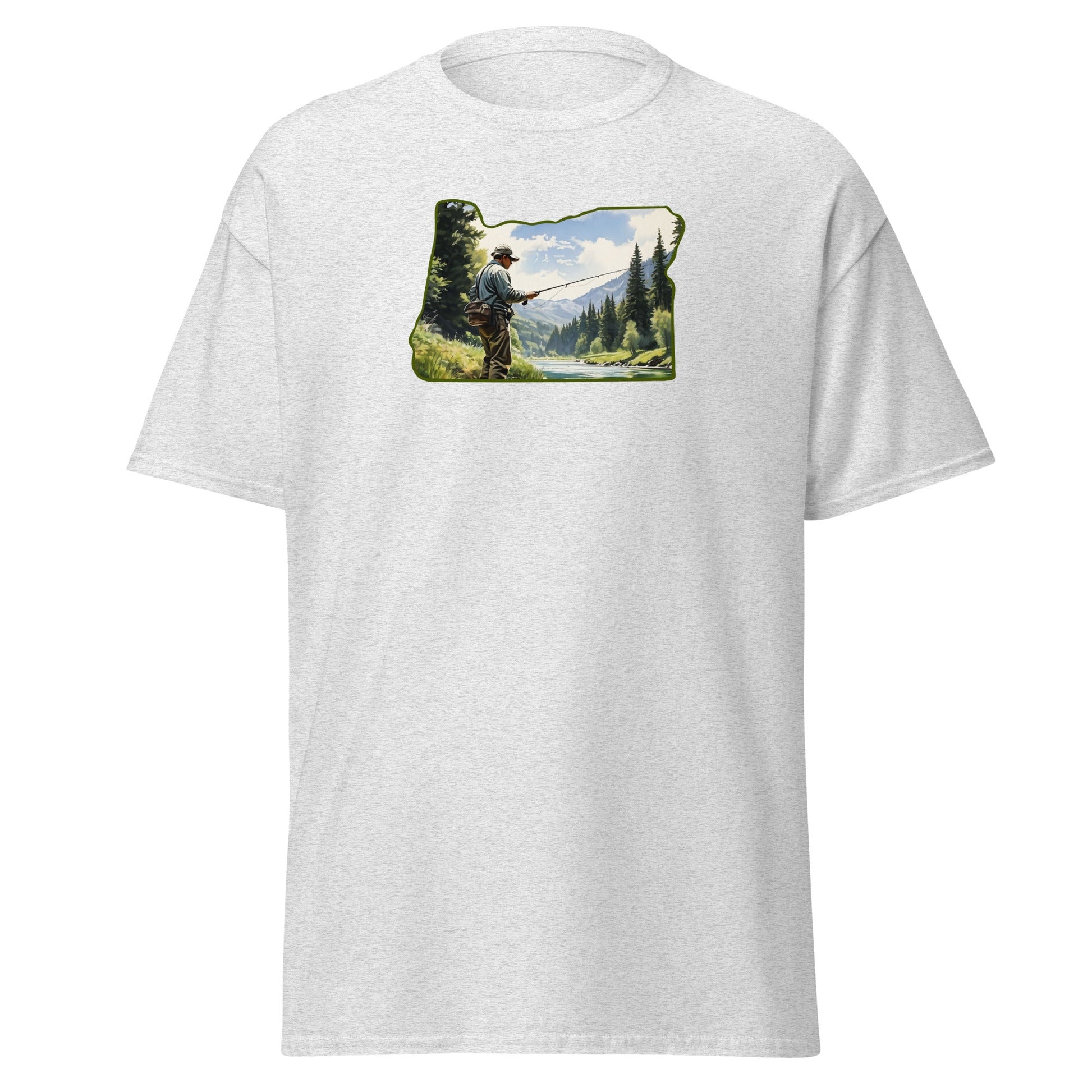 Oregon Fishermen Men's (Unisex) Classic Tee - Men's Shirts - Discovery Co.
