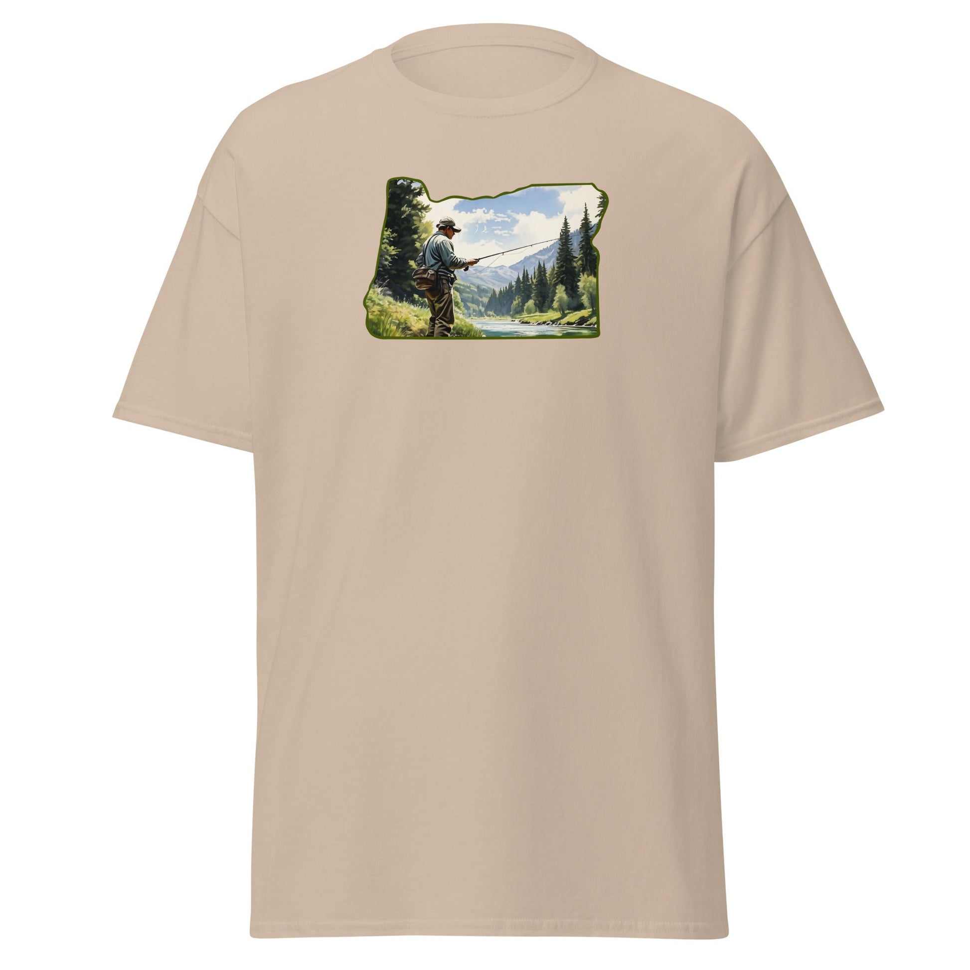 Oregon Fishermen Men's (Unisex) Classic Tee - Men's Shirts - Discovery Co.