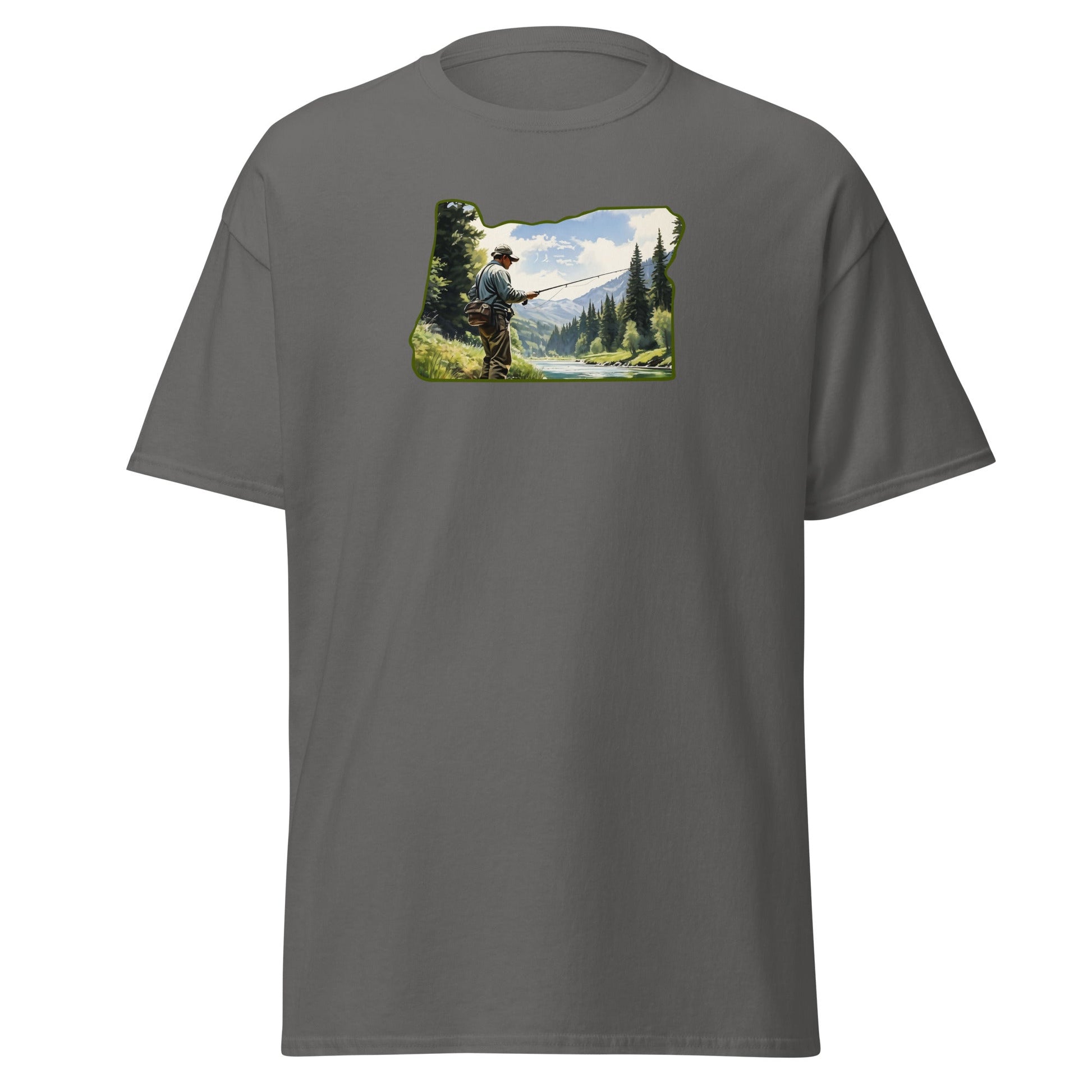 Oregon Fishermen Men's (Unisex) Classic Tee - Men's Shirts - Discovery Co.