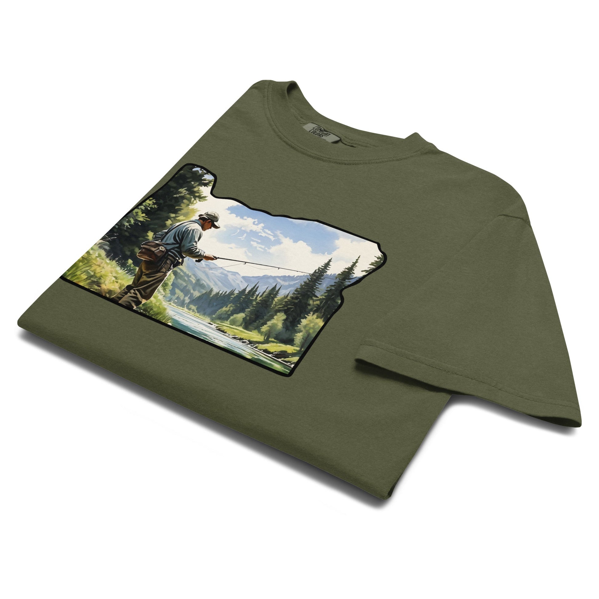 Oregon Fishermen Men's (Unisex) Premium Tee - Men's Shirts - Discovery Co.