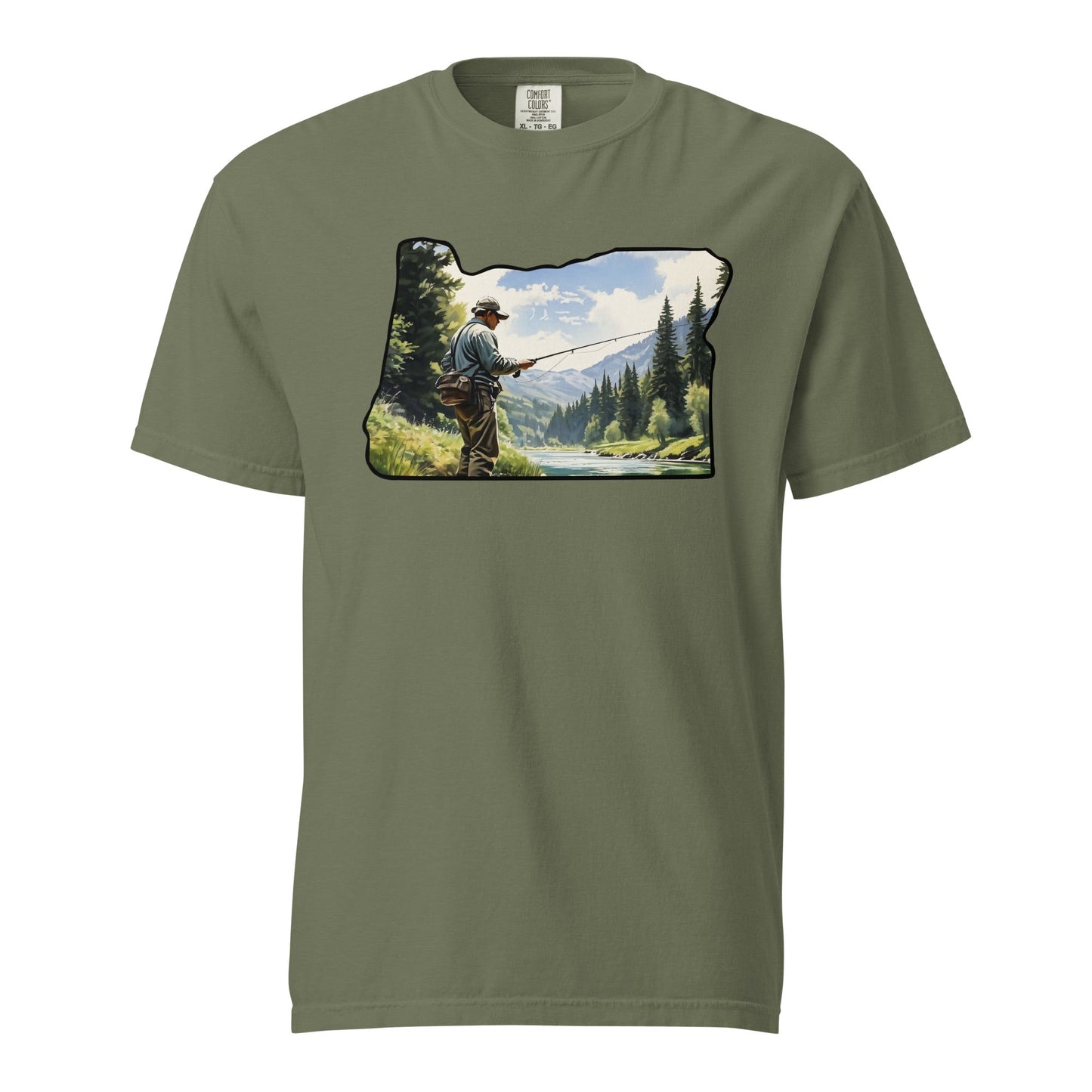 Oregon Fishermen Men's (Unisex) Premium Tee - Men's Shirts - Discovery Co.