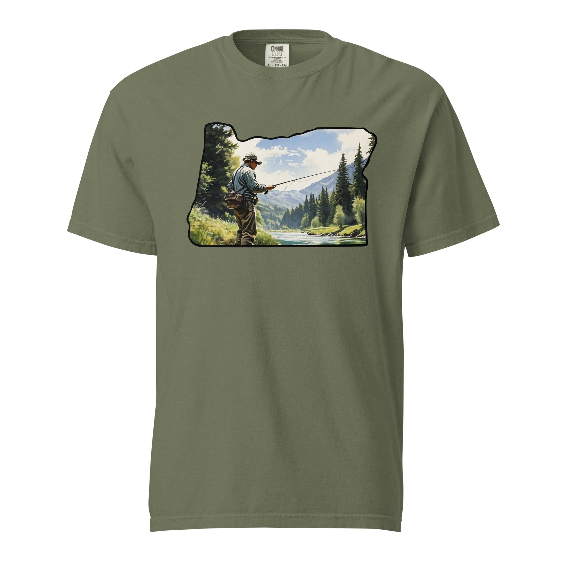 Oregon Fishermen Men's (Unisex) Premium Tee - Men's Shirts - Discovery Co.
