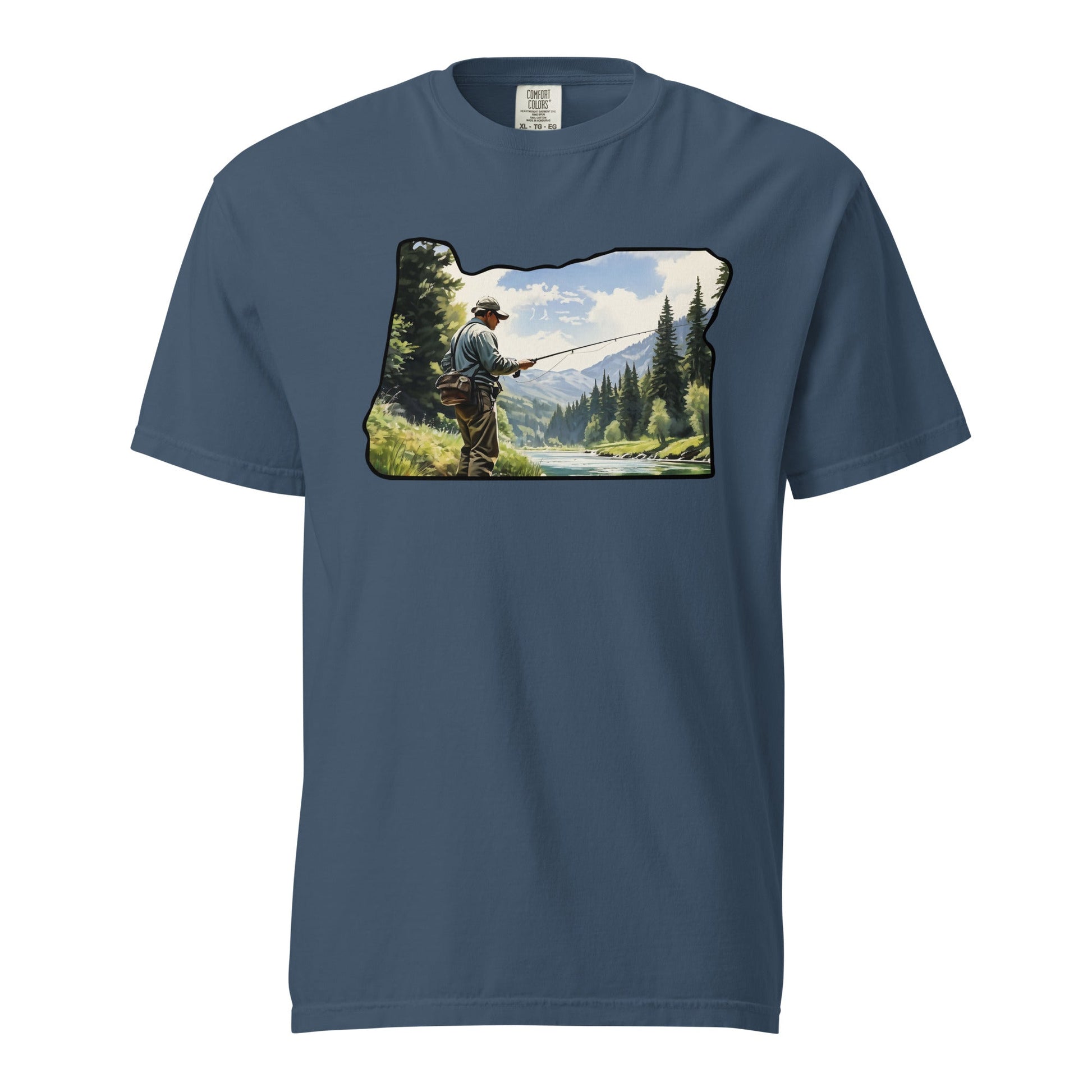 Oregon Fishermen Men's (Unisex) Premium Tee - Men's Shirts - Discovery Co.