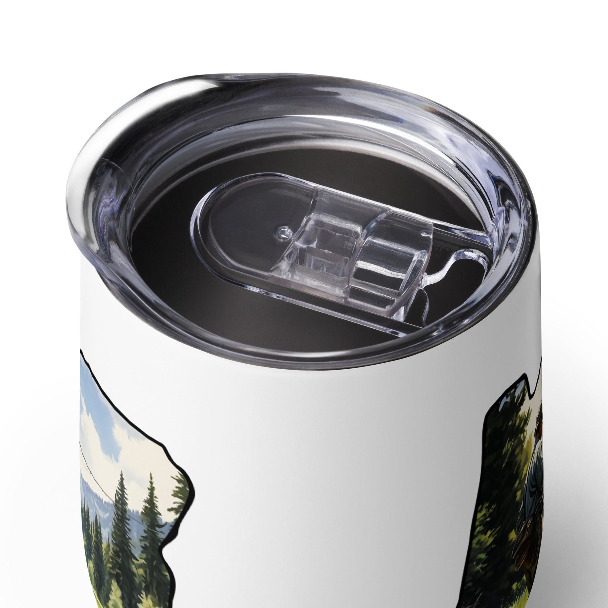 Oregon Fishermen Stainless Steel Wine Tumbler - Steel Tumbler - Discovery Co.