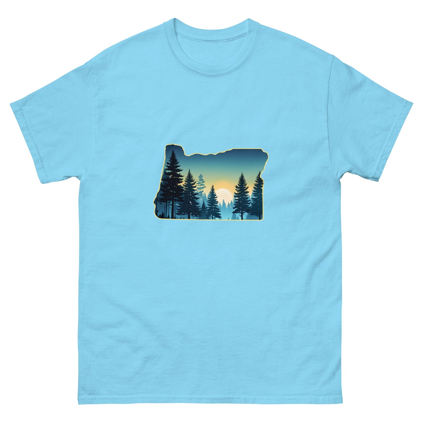 Oregon Sunset Forest Classic Tee - Men's Shirts - Discovery Co.