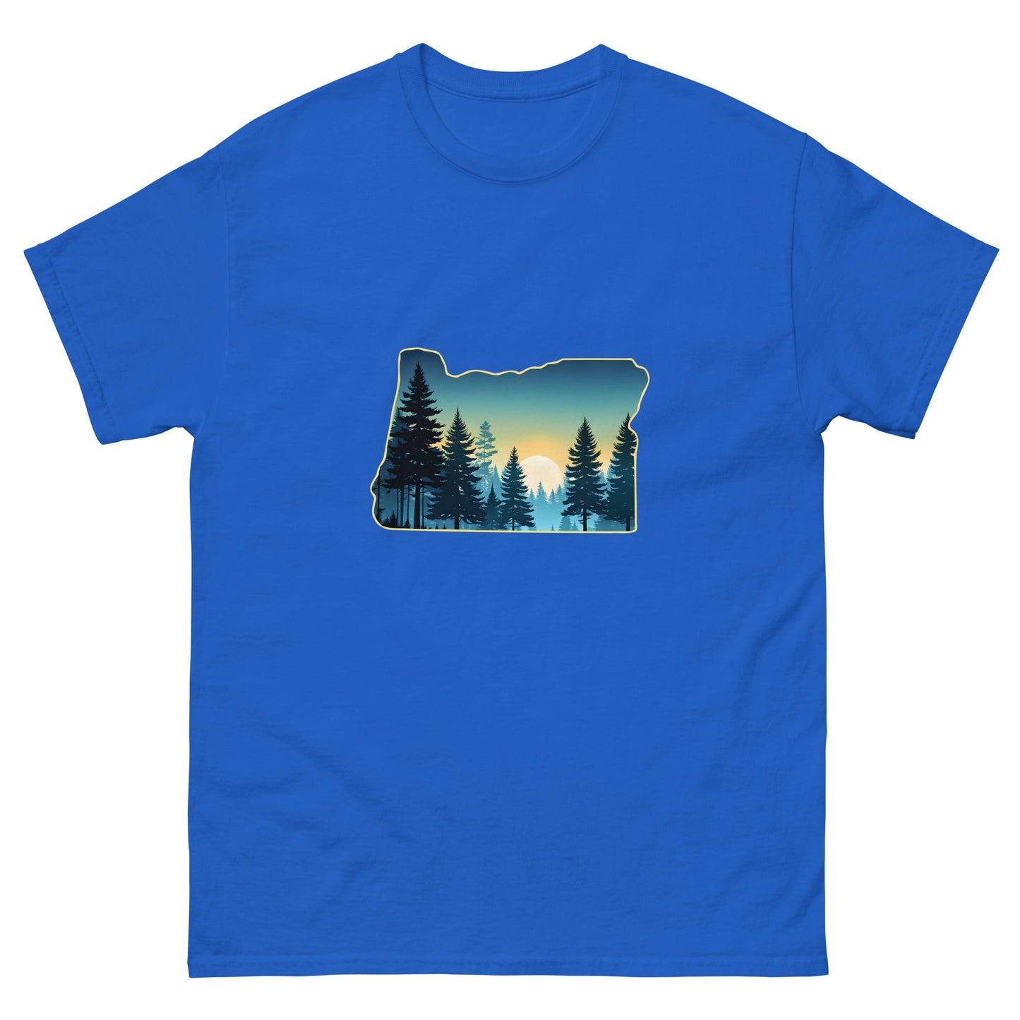 Oregon Sunset Forest Classic Tee - Men's Shirts - Discovery Co.