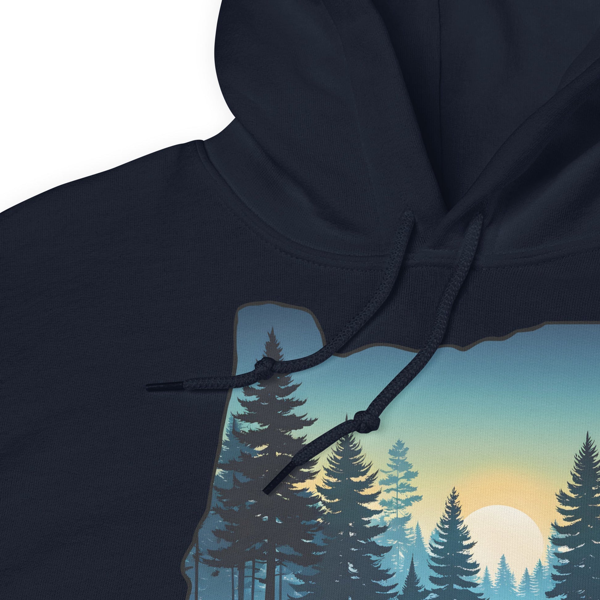 Oregon Sunset Forest II Men's (Unisex) Hoodie - Hoodies - Discovery Co.