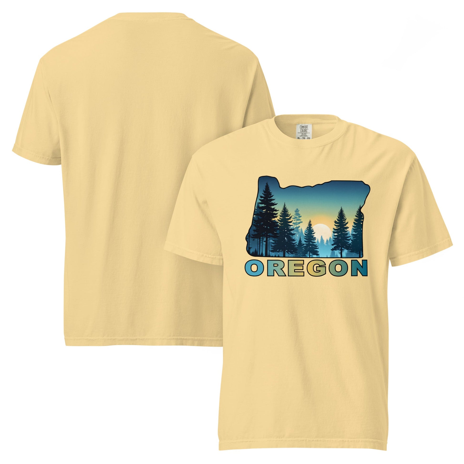 Oregon Sunset Forest II Men's (Unisex) Premium Tee - Men's Shirts - Discovery Co.