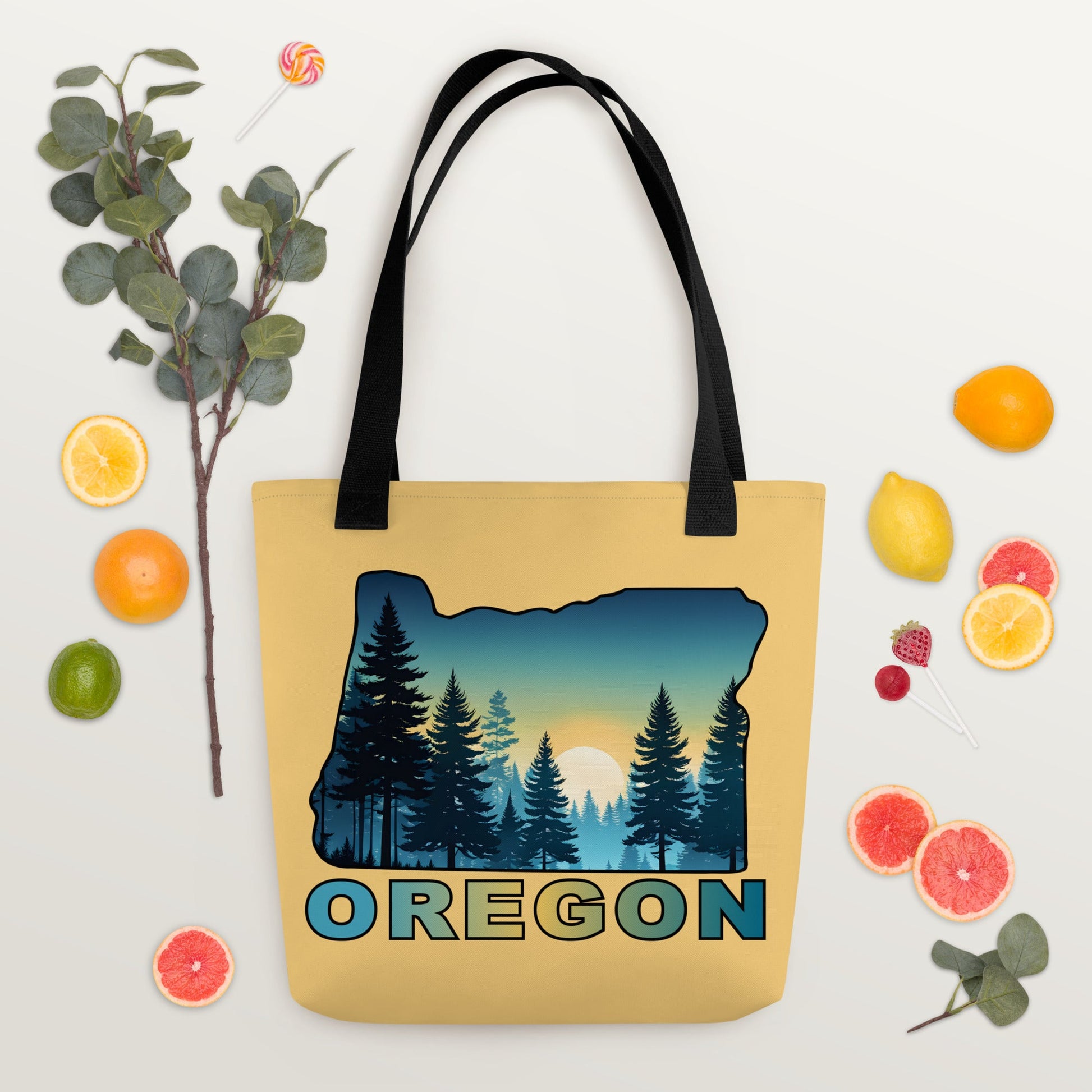 Oregon Sunset Forest II Tote Bag - Tote Bags - Discovery Co.