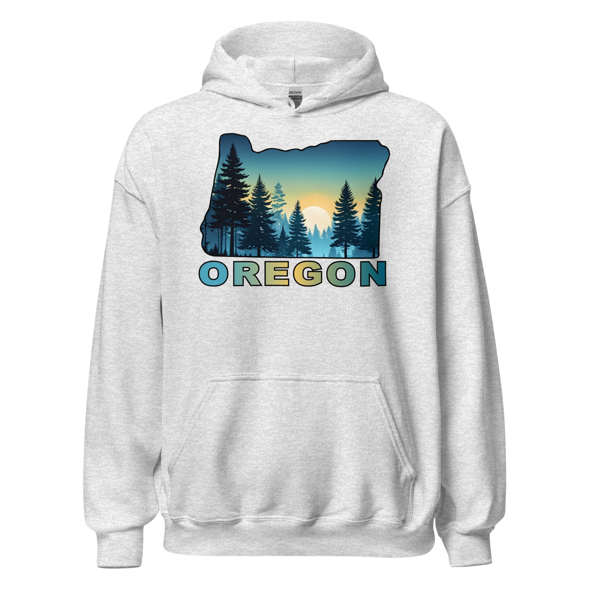 Oregon Sunset Forest II Women's (Unisex) Hoodie - Hoodies - Discovery Co.