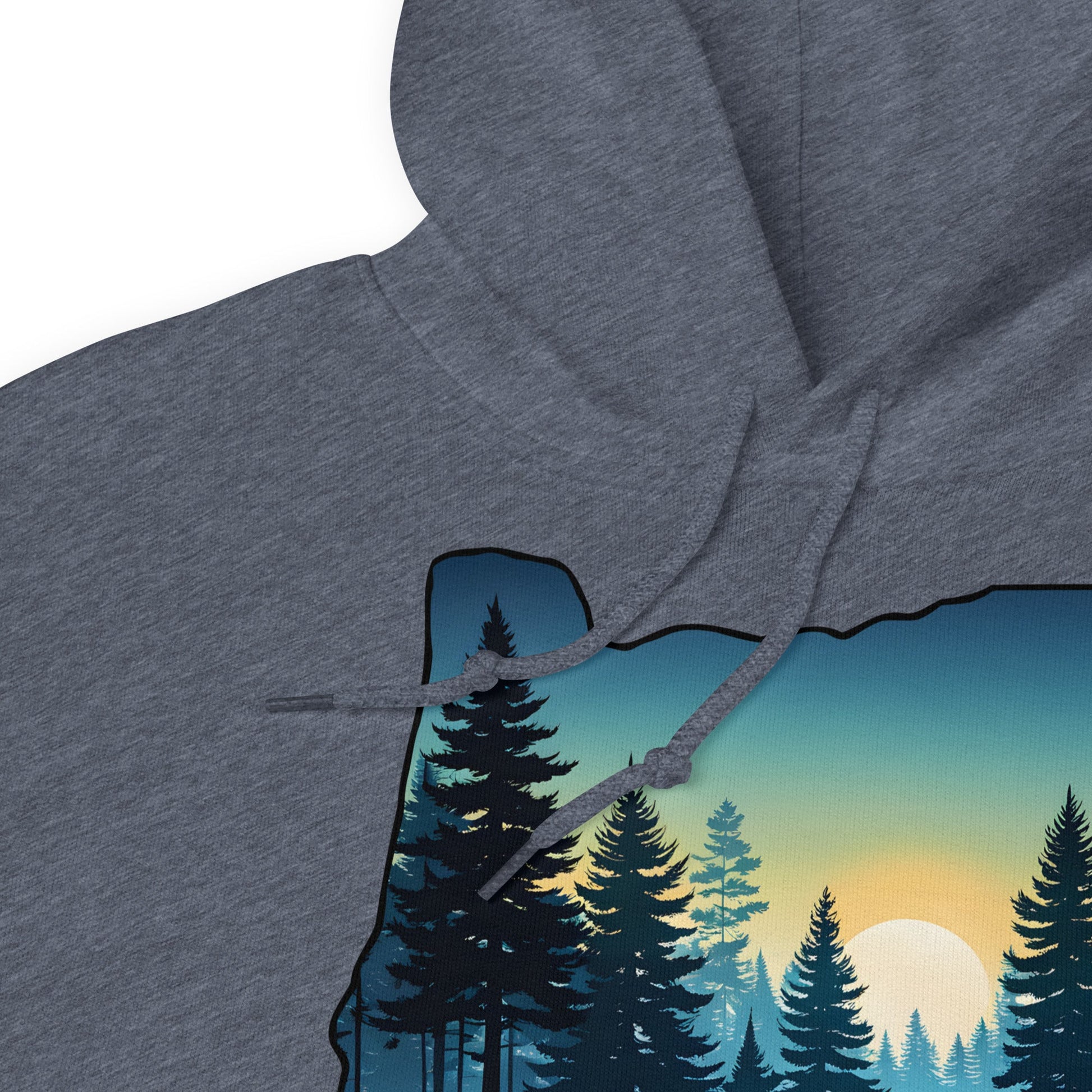 Oregon Sunset Forest II Women's (Unisex) Hoodie - Hoodies - Discovery Co.