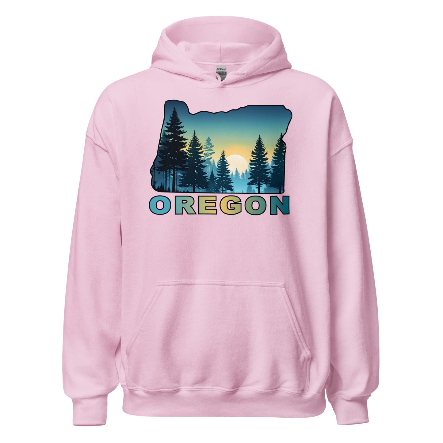 Oregon Sunset Forest II Women's (Unisex) Hoodie - Hoodies - Discovery Co.