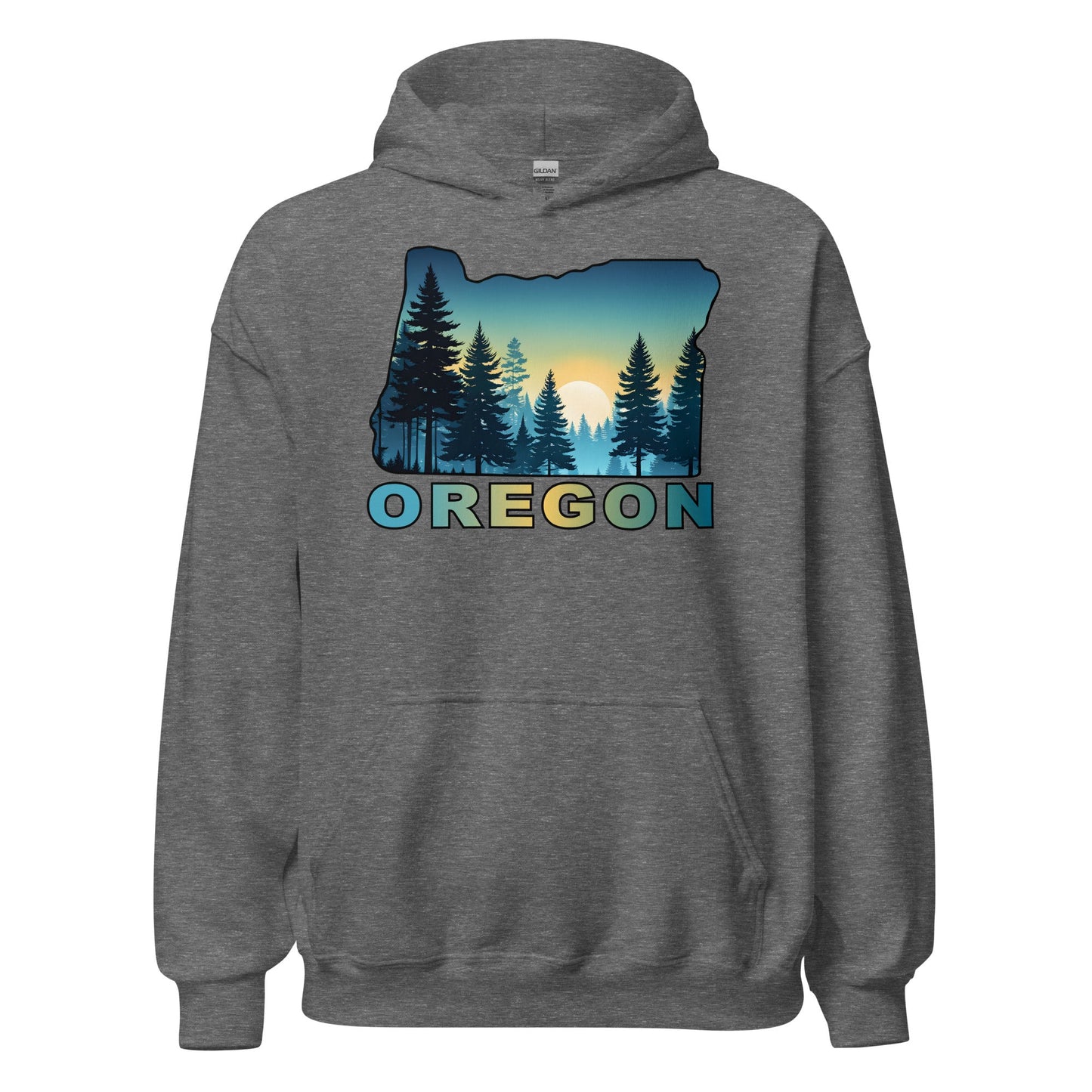 Oregon Sunset Forest II Women's (Unisex) Hoodie - Hoodies - Discovery Co.