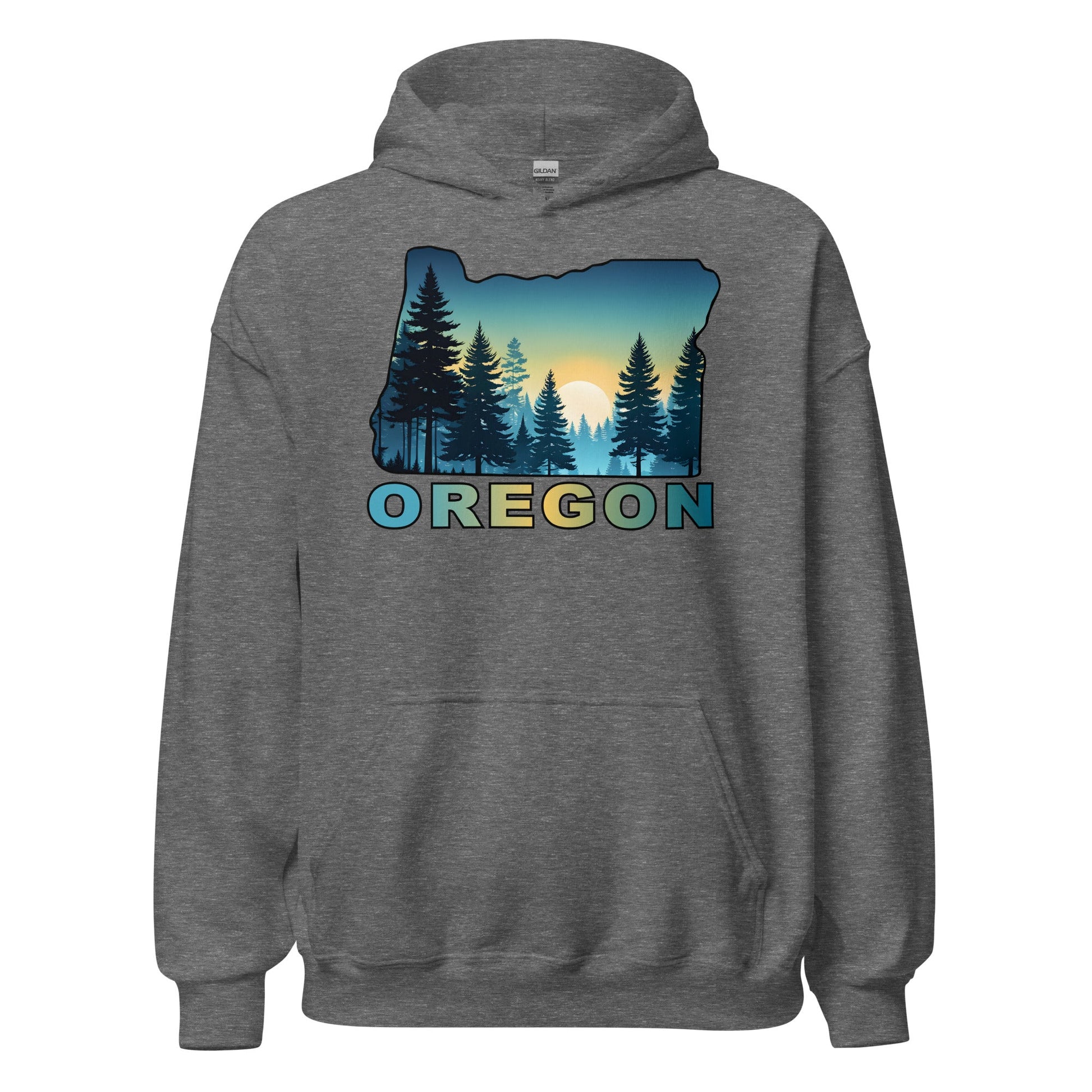 Oregon Sunset Forest II Women's (Unisex) Hoodie - Hoodies - Discovery Co.
