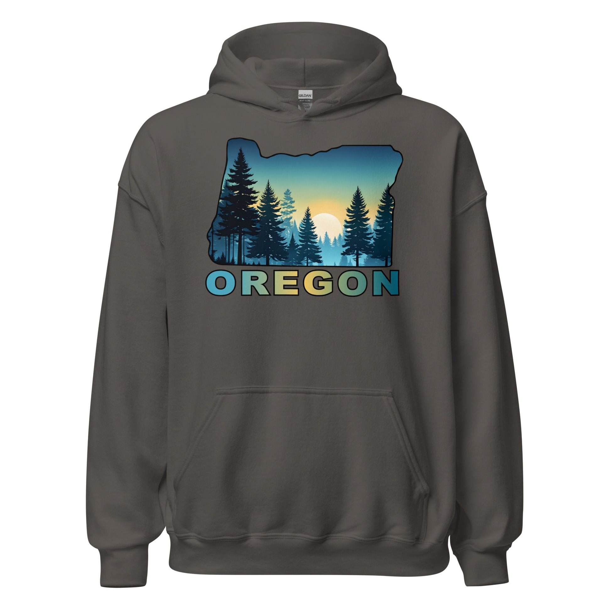 Oregon Sunset Forest II Women's (Unisex) Hoodie - Hoodies - Discovery Co.