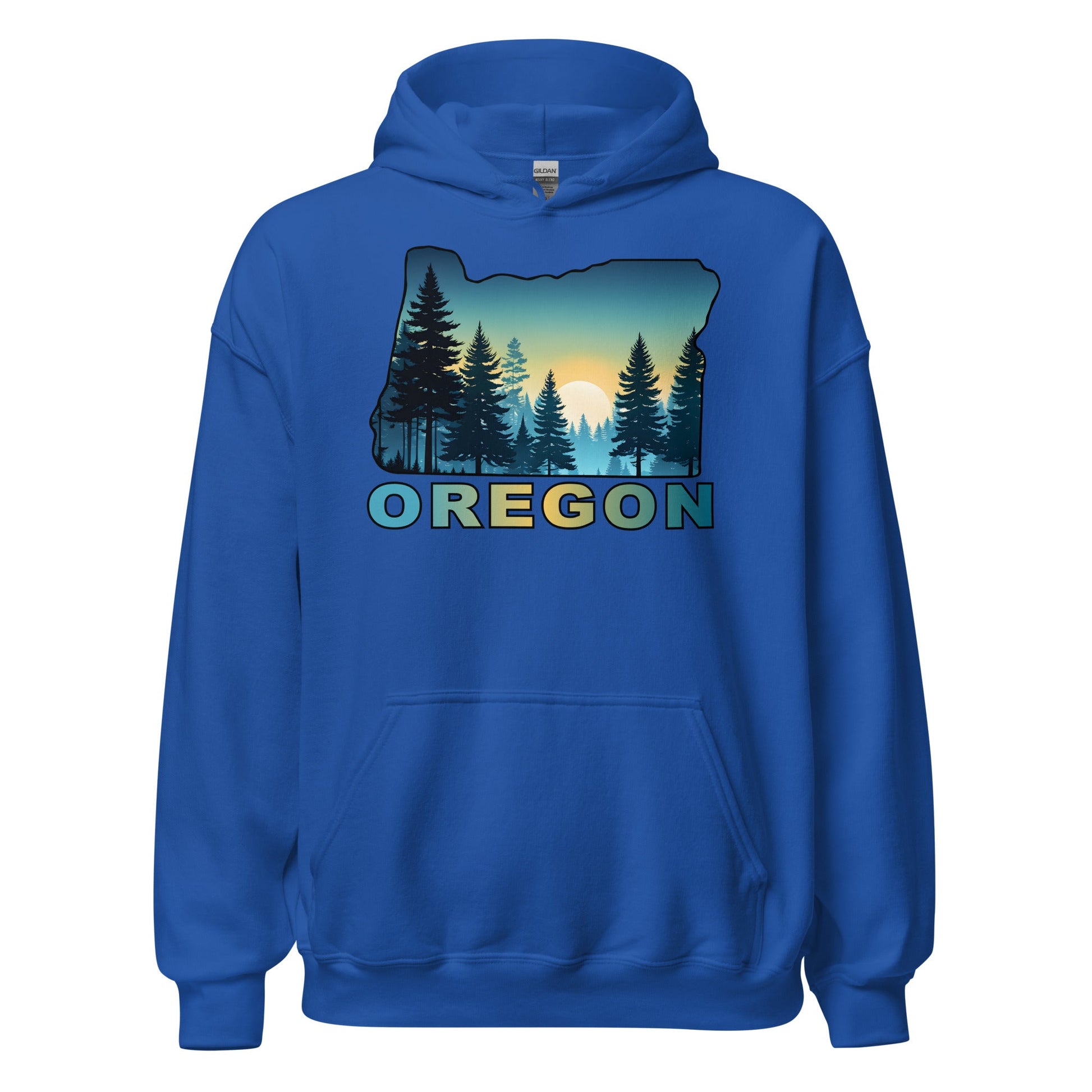 Oregon Sunset Forest II Women's (Unisex) Hoodie - Hoodies - Discovery Co.