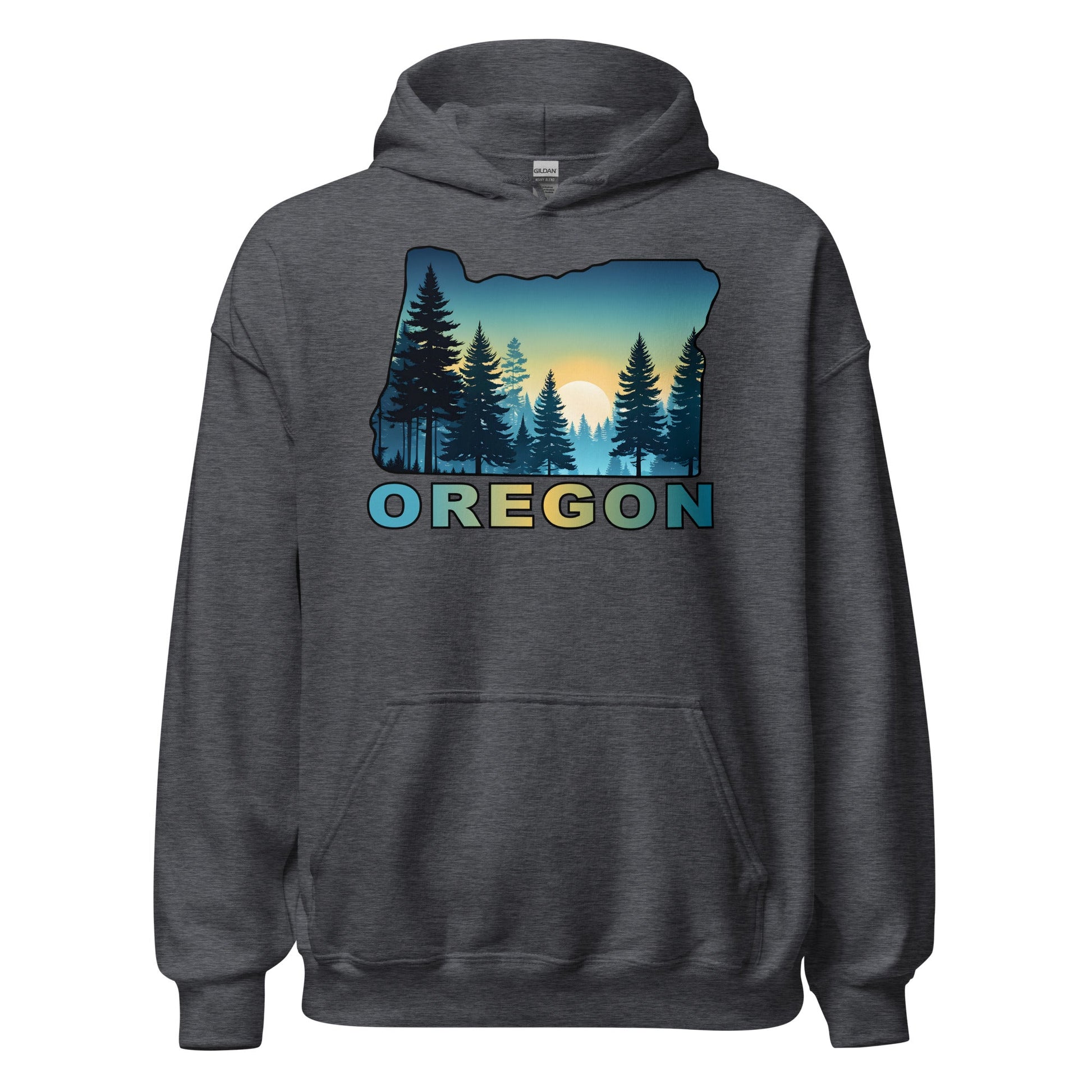 Oregon Sunset Forest II Women's (Unisex) Hoodie - Hoodies - Discovery Co.