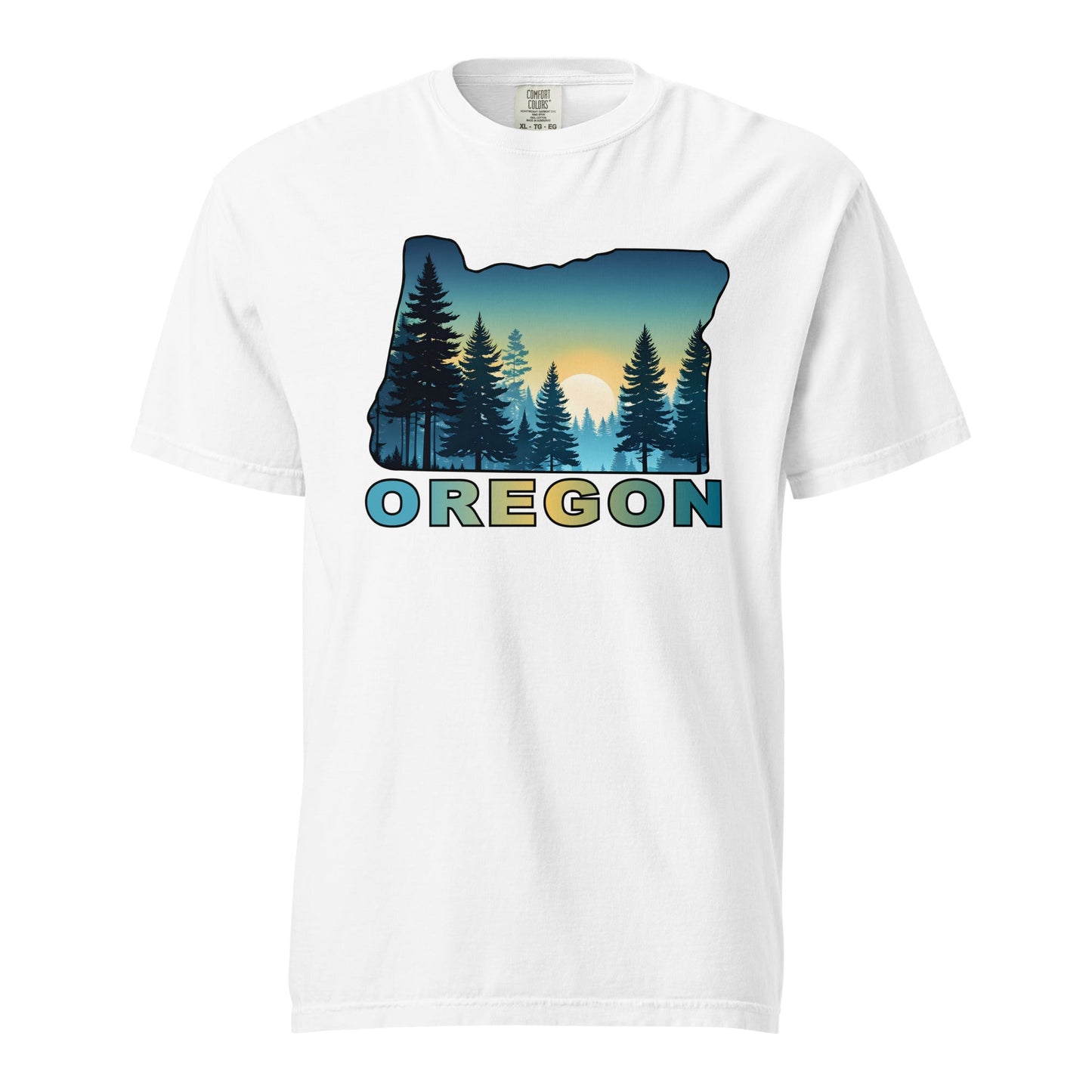 Oregon Sunset Forest II Women's (Unisex) Premium Tee - Women's Shirts - Discovery Co.