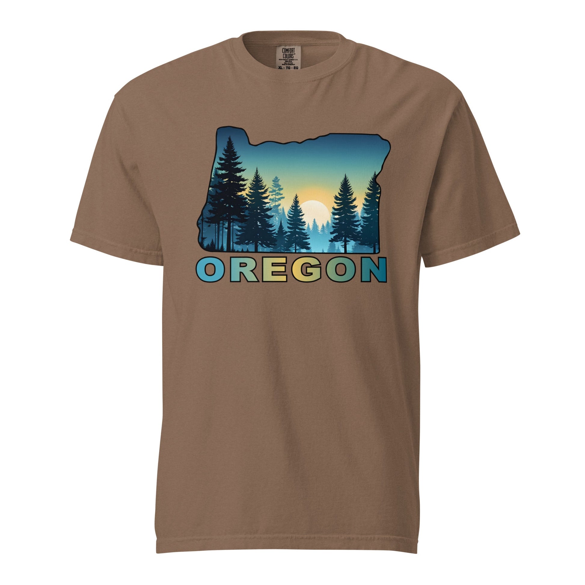 Oregon Sunset Forest II Women's (Unisex) Premium Tee - Women's Shirts - Discovery Co.