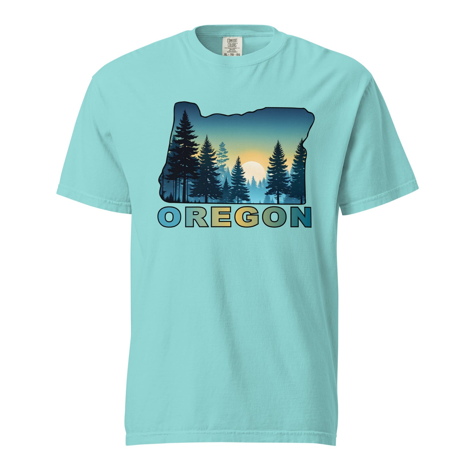Oregon Sunset Forest II Women's (Unisex) Premium Tee - Women's Shirts - Discovery Co.