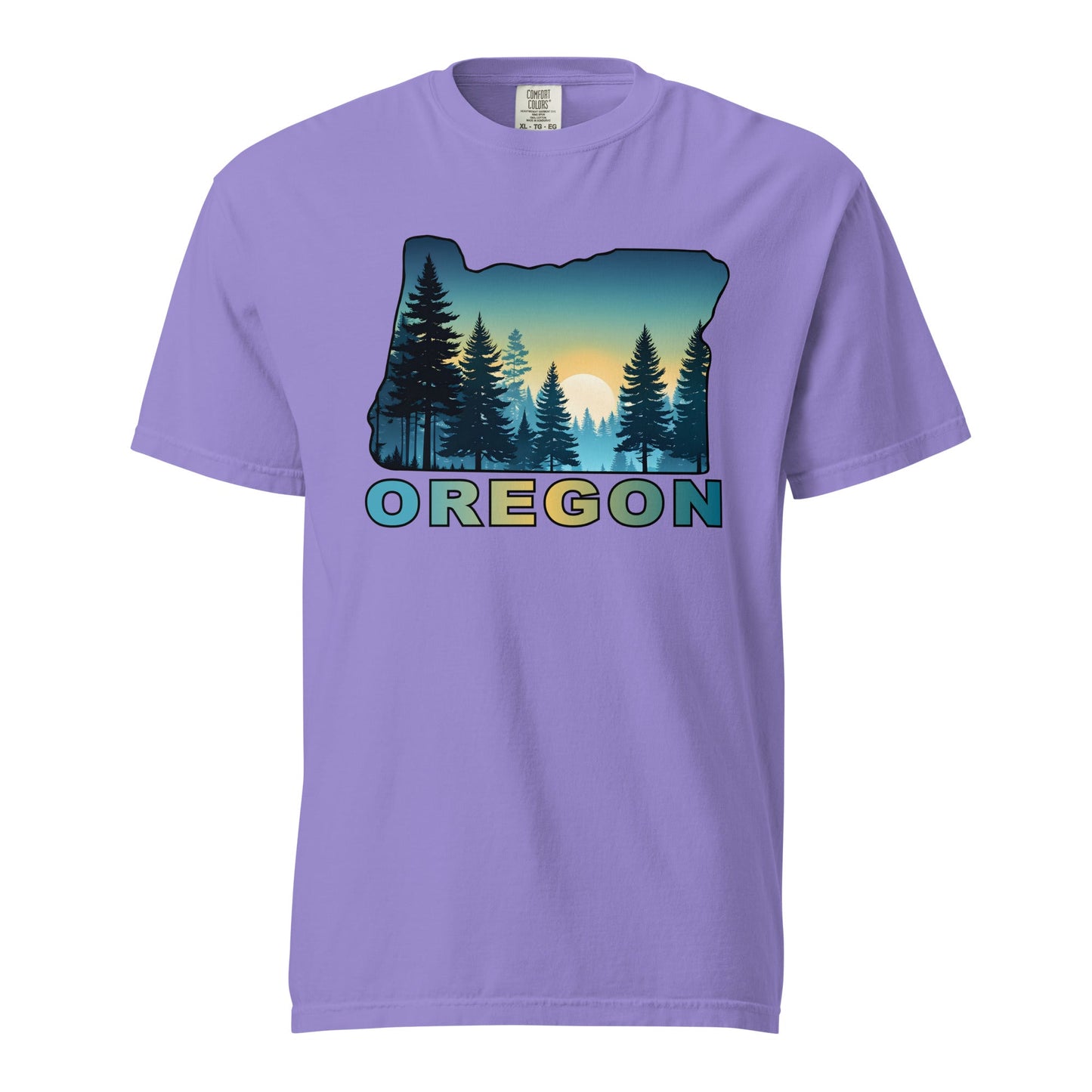 Oregon Sunset Forest II Women's (Unisex) Premium Tee - Women's Shirts - Discovery Co.