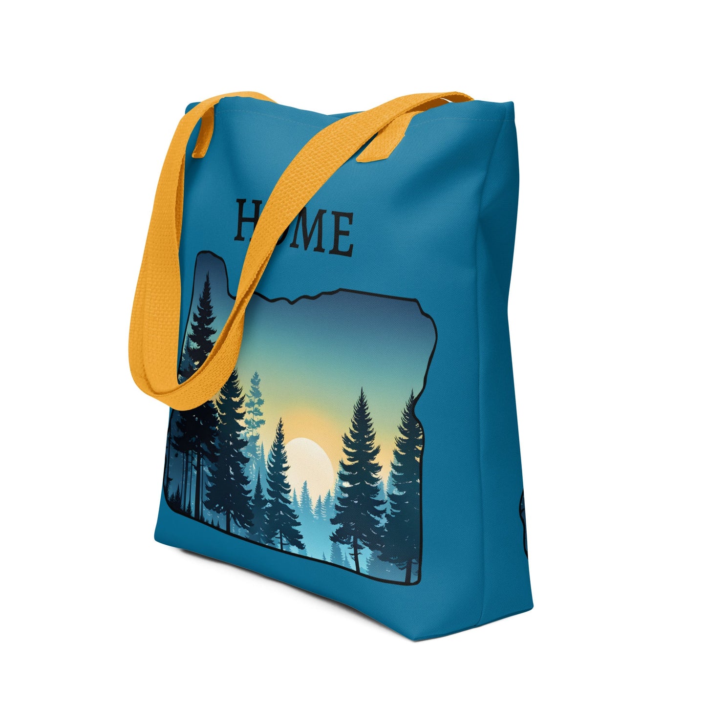 Oregon Sunset Forest Tote Bag - Tote Bags - Discovery Co.