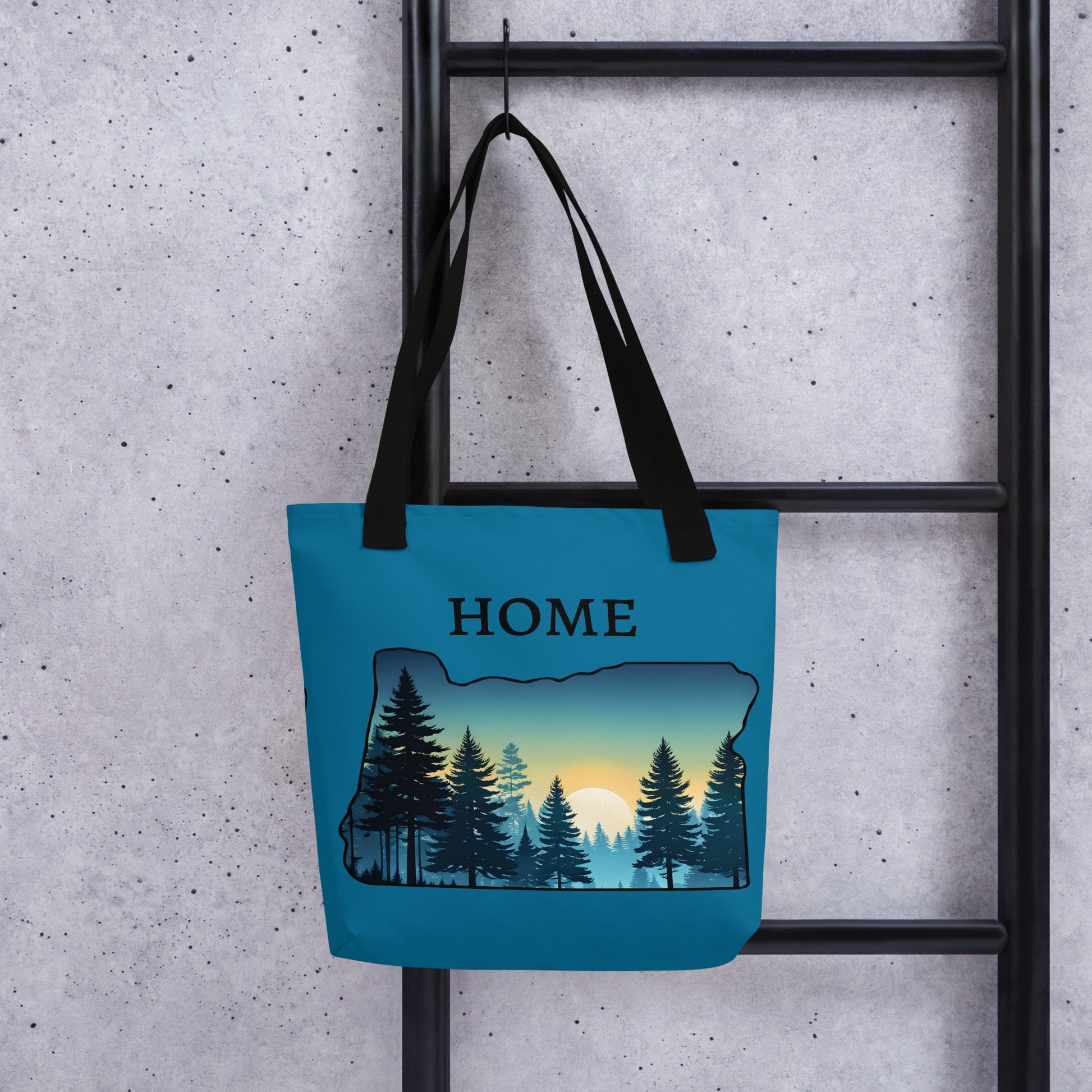 Oregon Sunset Forest Tote Bag - Tote Bags - Discovery Co.