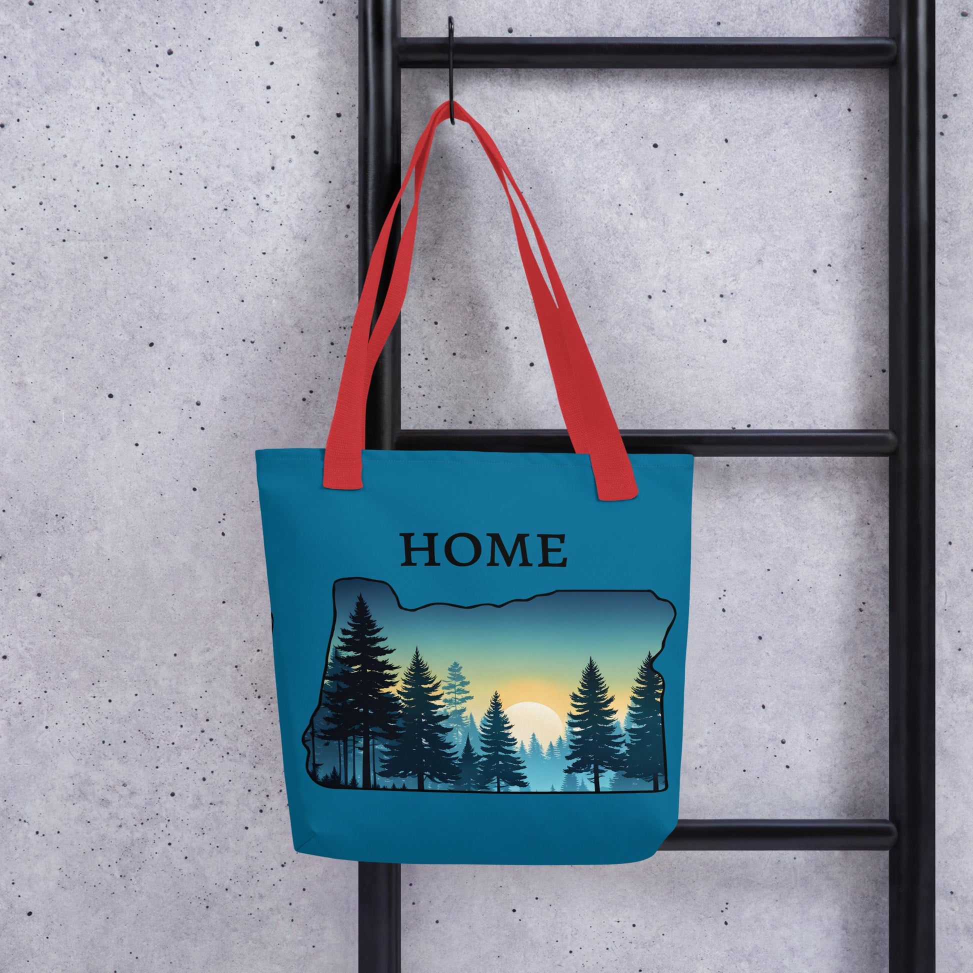 Oregon Sunset Forest Tote Bag - Tote Bags - Discovery Co.