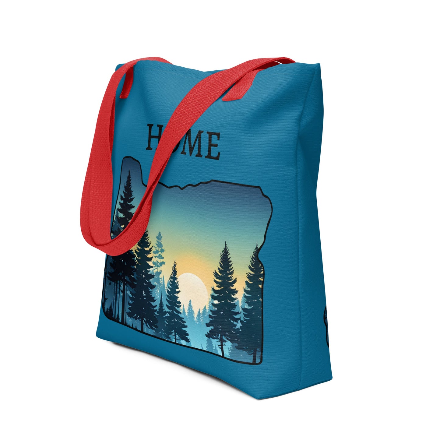 Oregon Sunset Forest Tote Bag - Tote Bags - Discovery Co.