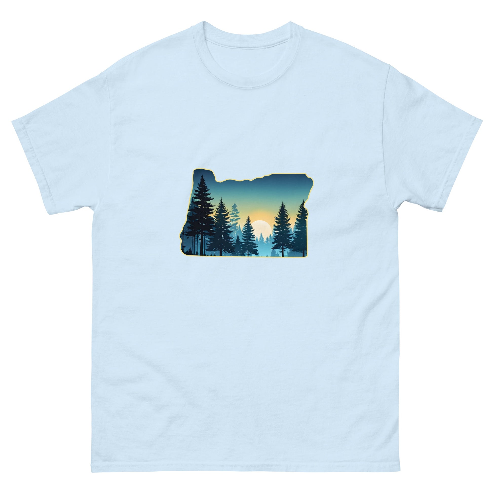 Oregon Sunset Forest Women's Classic Tee - Women's Shirts - Discovery Co.