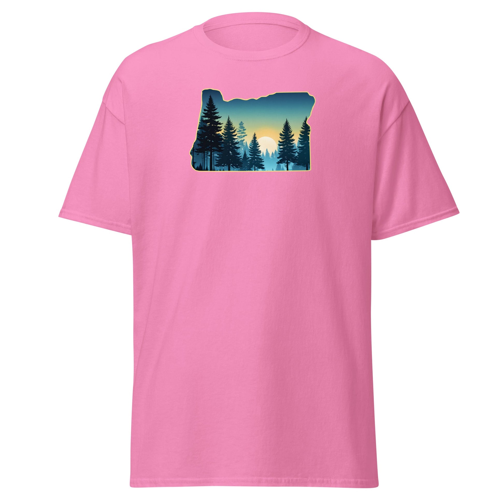 Oregon Sunset Forest Women's (Unisex) Classic Tee - Women's Shirts - Discovery Co.