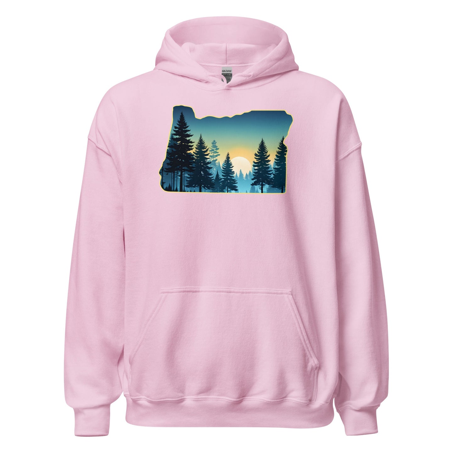 Oregon Sunset Forest Women's (Unisex) Hoodie - Hoodies - Discovery Co.