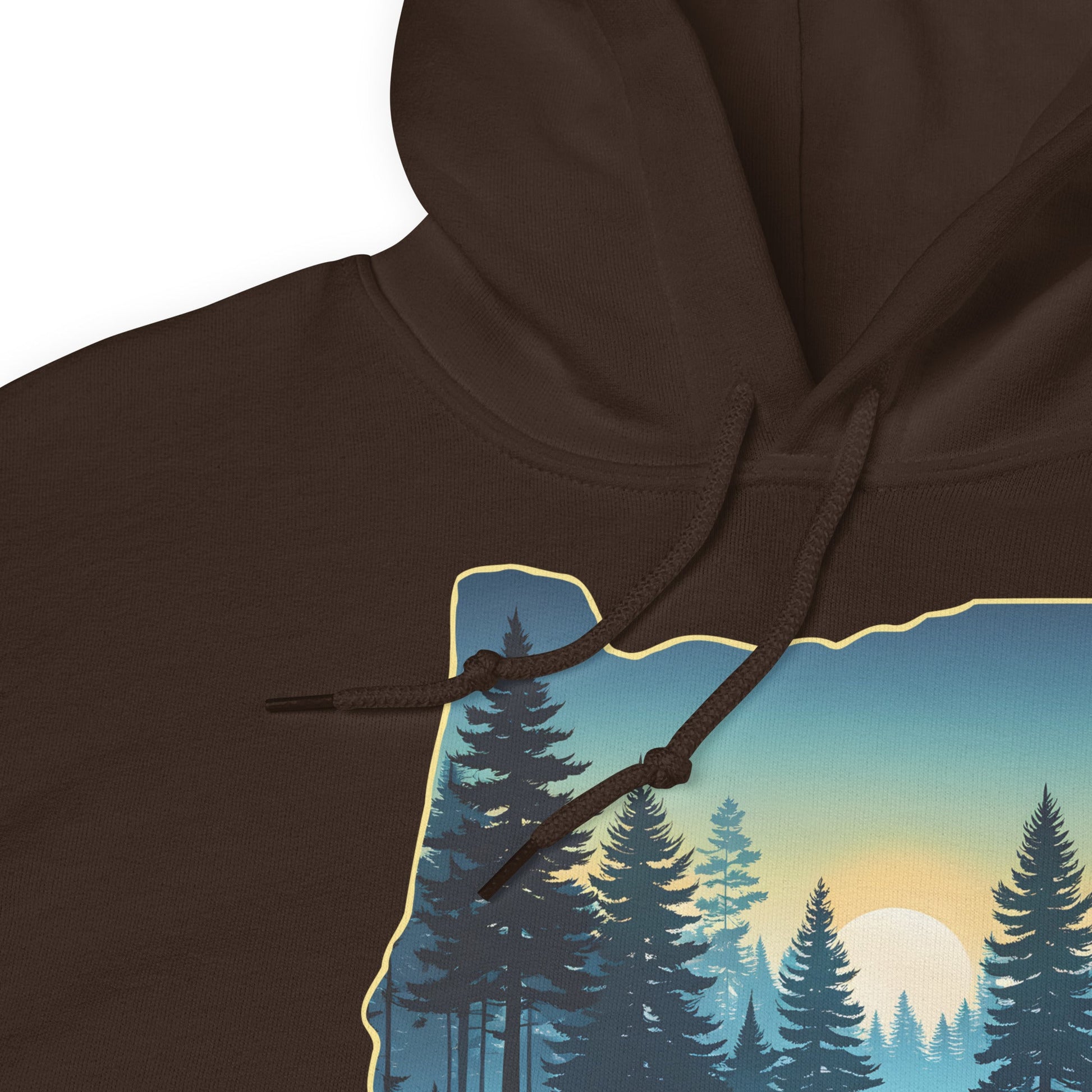 Oregon Sunset Forest Women's (Unisex) Hoodie - Hoodies - Discovery Co.