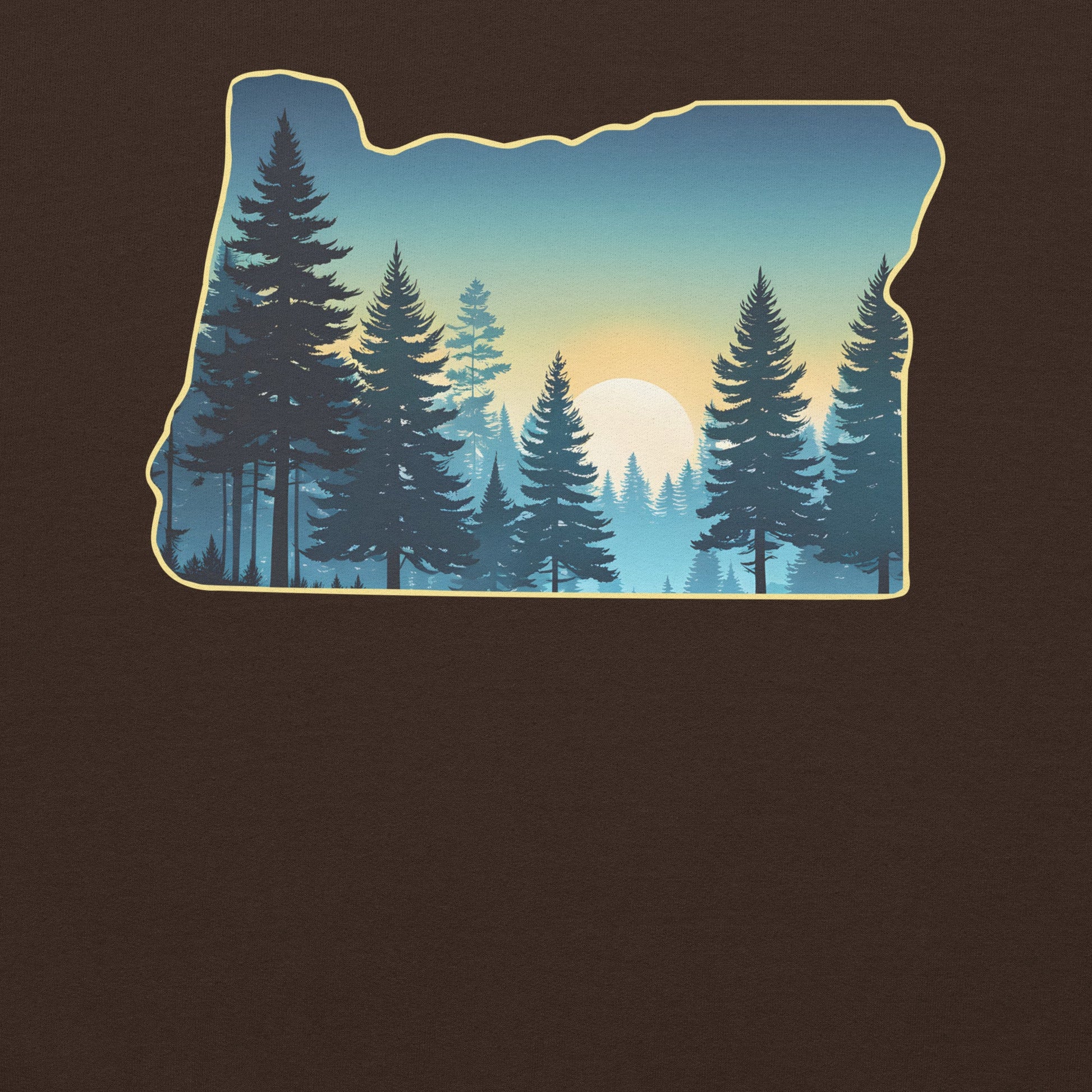 Oregon Sunset Forest Women's (Unisex) Hoodie - Hoodies - Discovery Co.