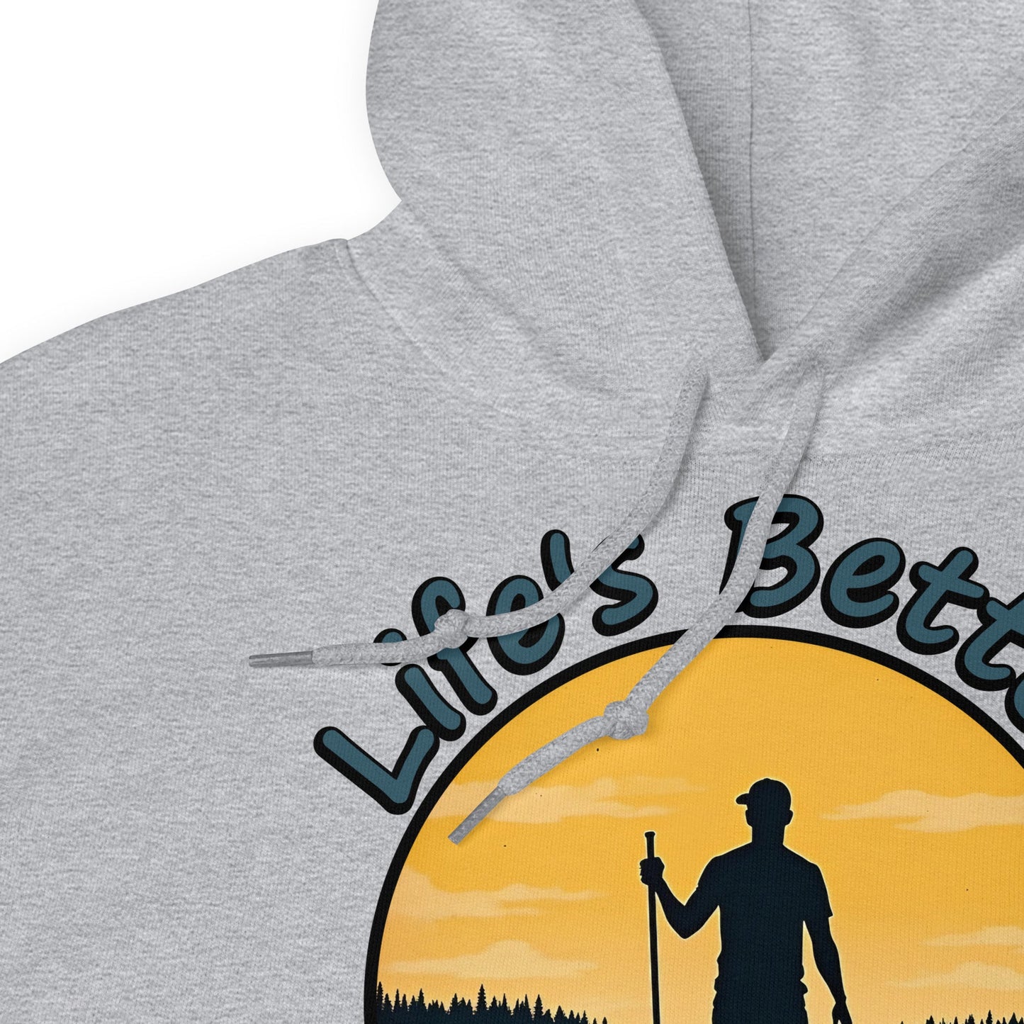 Paddle Boarding "Life's Better Standing Up" Women's (Unisex) Heavy Blend Hoodie - Hoodies - Discovery Co.