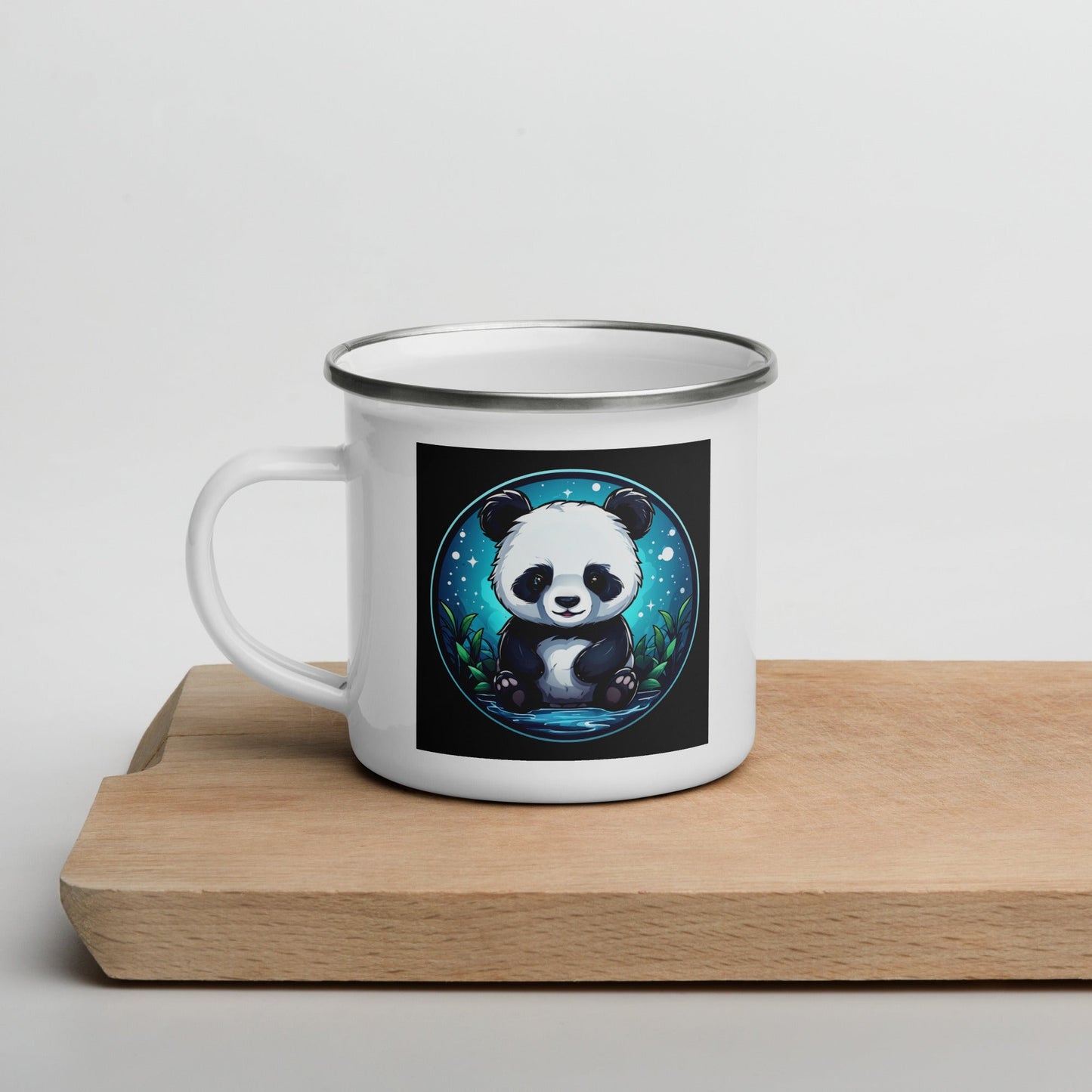 Panda Enamel Mug (12 oz) - Mugs - Discovery Co.