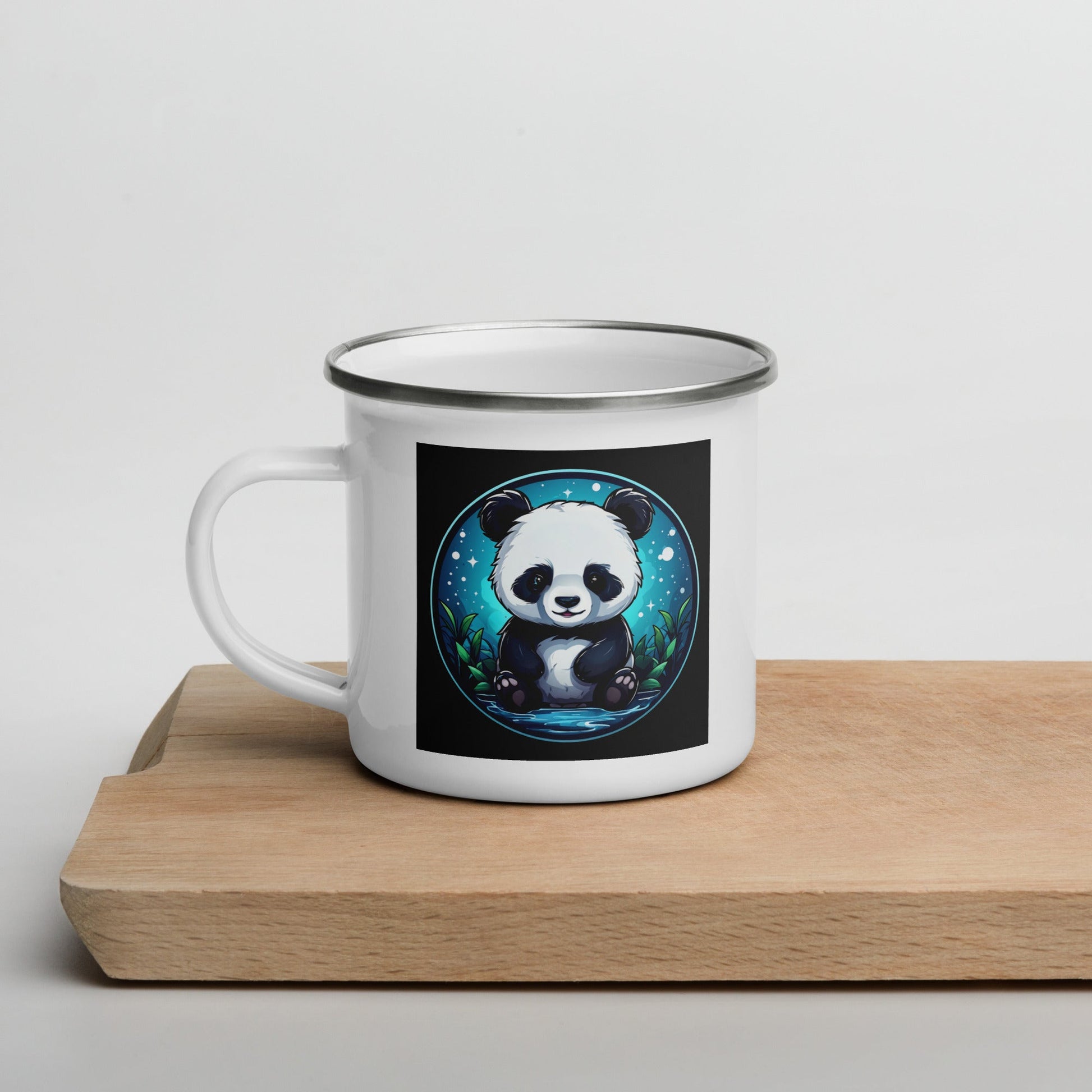 Panda Enamel Mug (12 oz) - Mugs - Discovery Co.